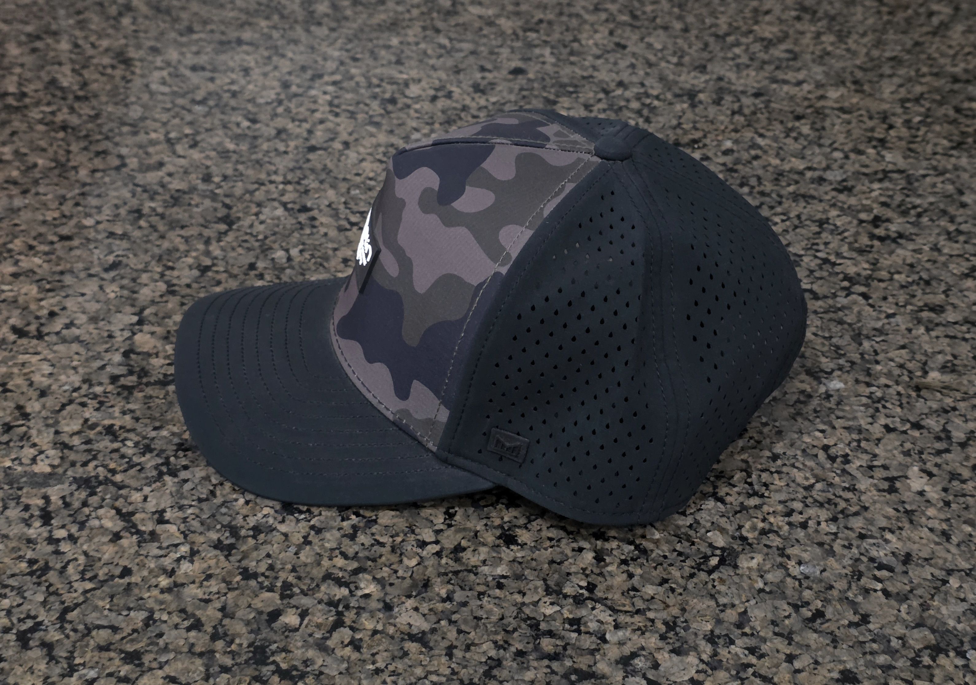 melin Melin Hydro Odyssey Brick Olive Camo Midnight Snapback 58cm Size ONE SIZE - 2 Thumbnail