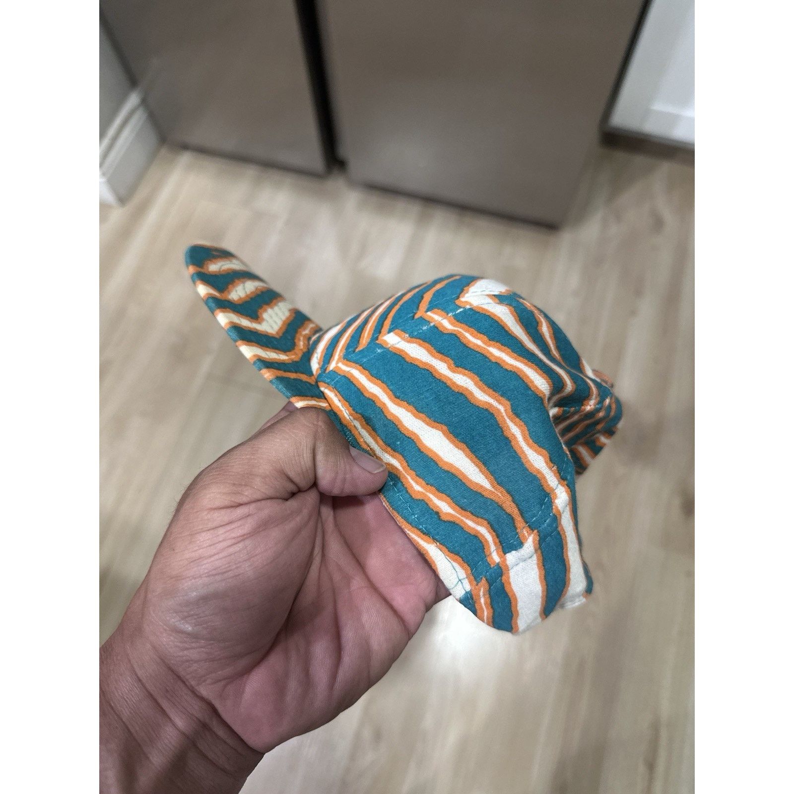 Zubaz Miami Dolphins NFL Snapback Hat Cap AJD Zubaz Size ONE SIZE - 4 Thumbnail