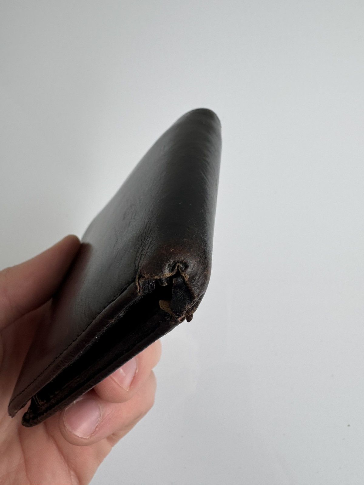 Vintage Vintage Siemens Black Leather Wallet Bifold Size ONE SIZE - 9 Thumbnail