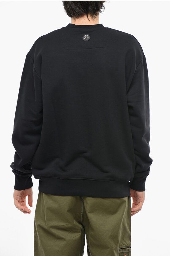og1mm0524 Crew Neck Sweatshirt in Black