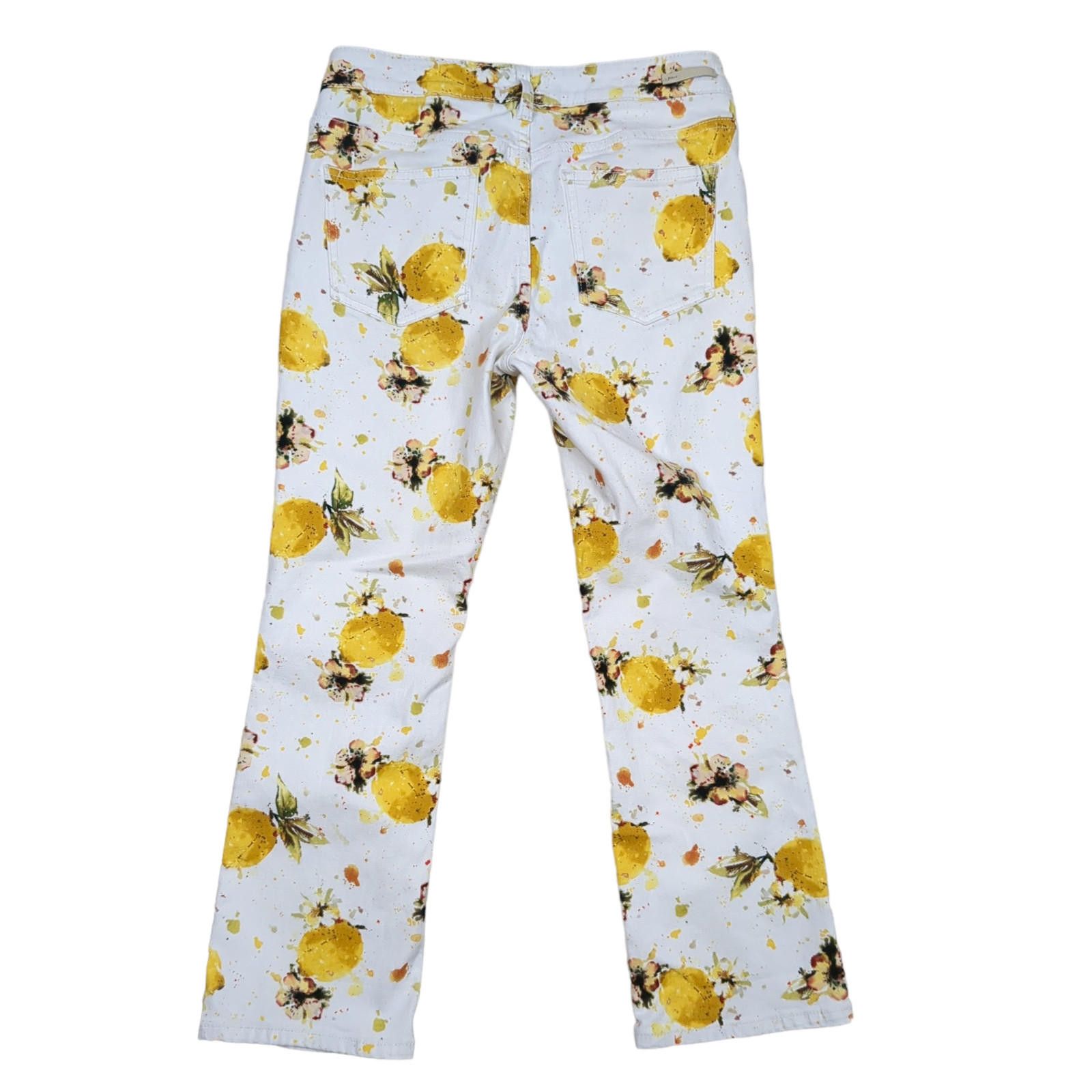 Pilcro & The Letterpress Lemon Grove Crop Bootcut Jeans 28