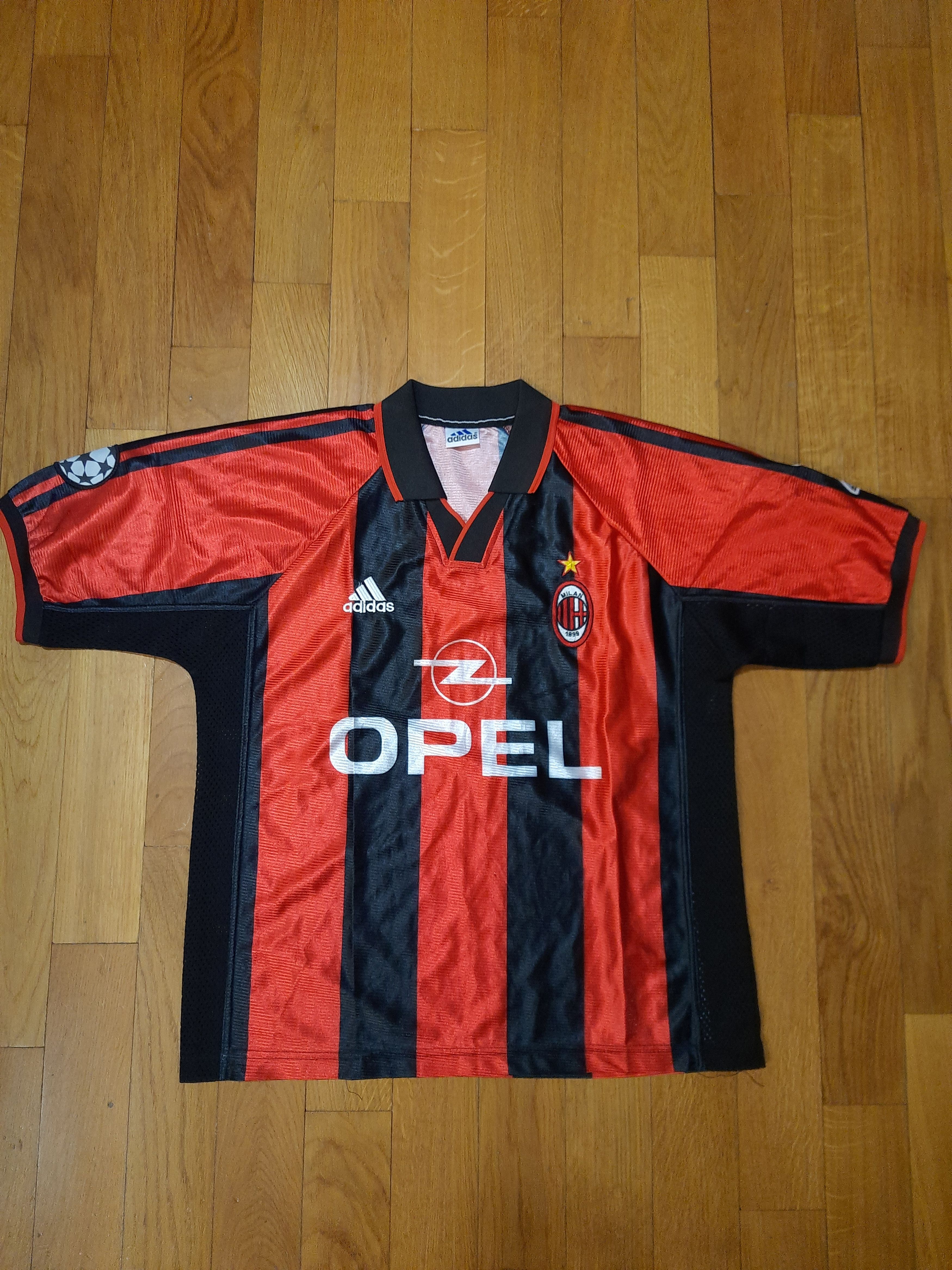 Other A. C. Milan Retro 100 Anniversary Football Soccer jersey Size US M / EU 48-50 / 2 - 1 Thumbnail