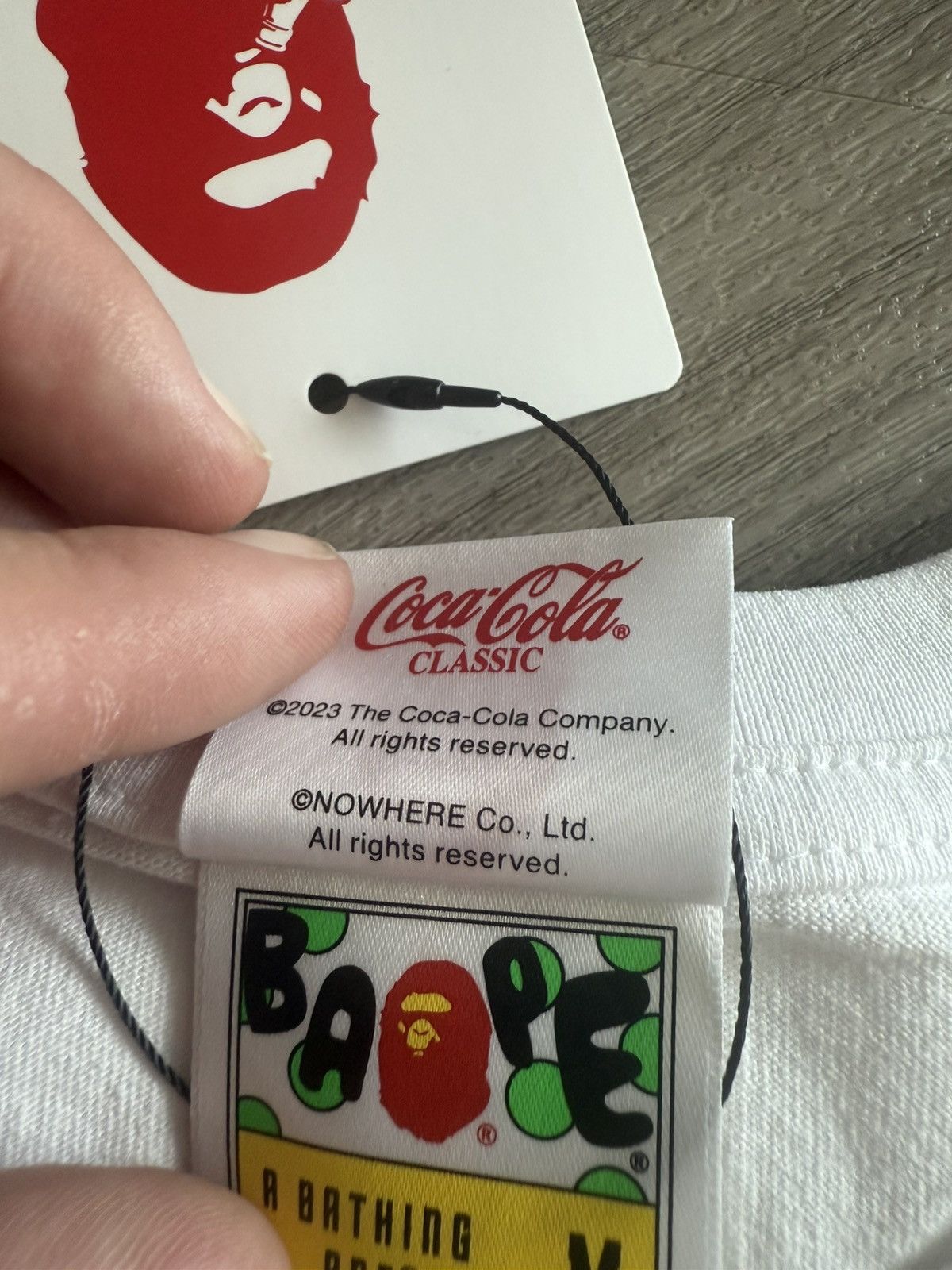Bape × Coca Cola Bape x Coca Cola Tee Size US M / EU 48-50 / 2 - 12 Thumbnail