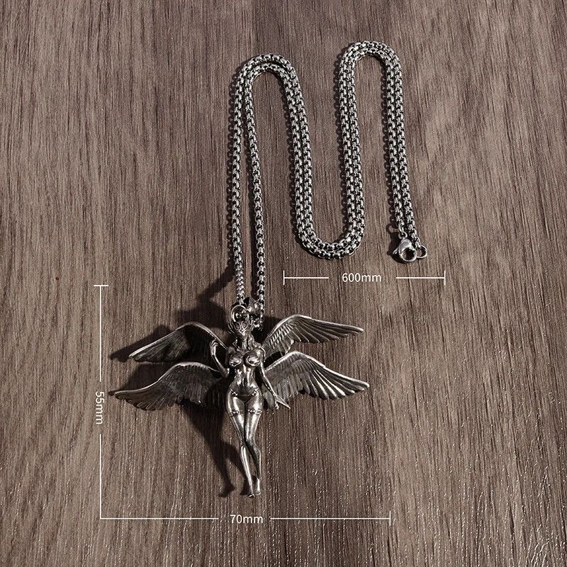 Jewelry Four Wing Pendant Necklace Size ONE SIZE - 5 Thumbnail