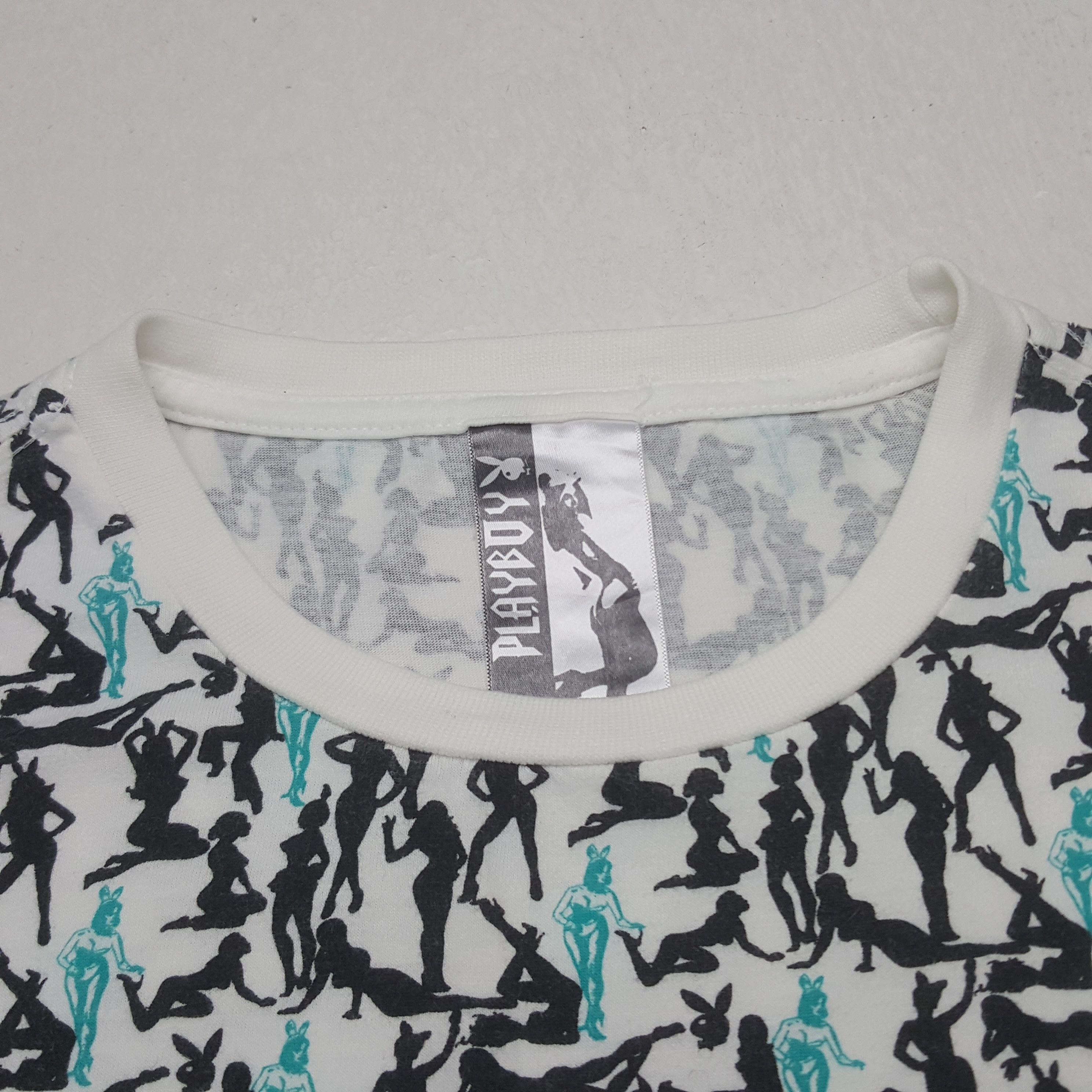Playboy Vintage Playboy American Style Fullprint Tshirt RR21 Size US M / EU 48-50 / 2 - 4 Thumbnail
