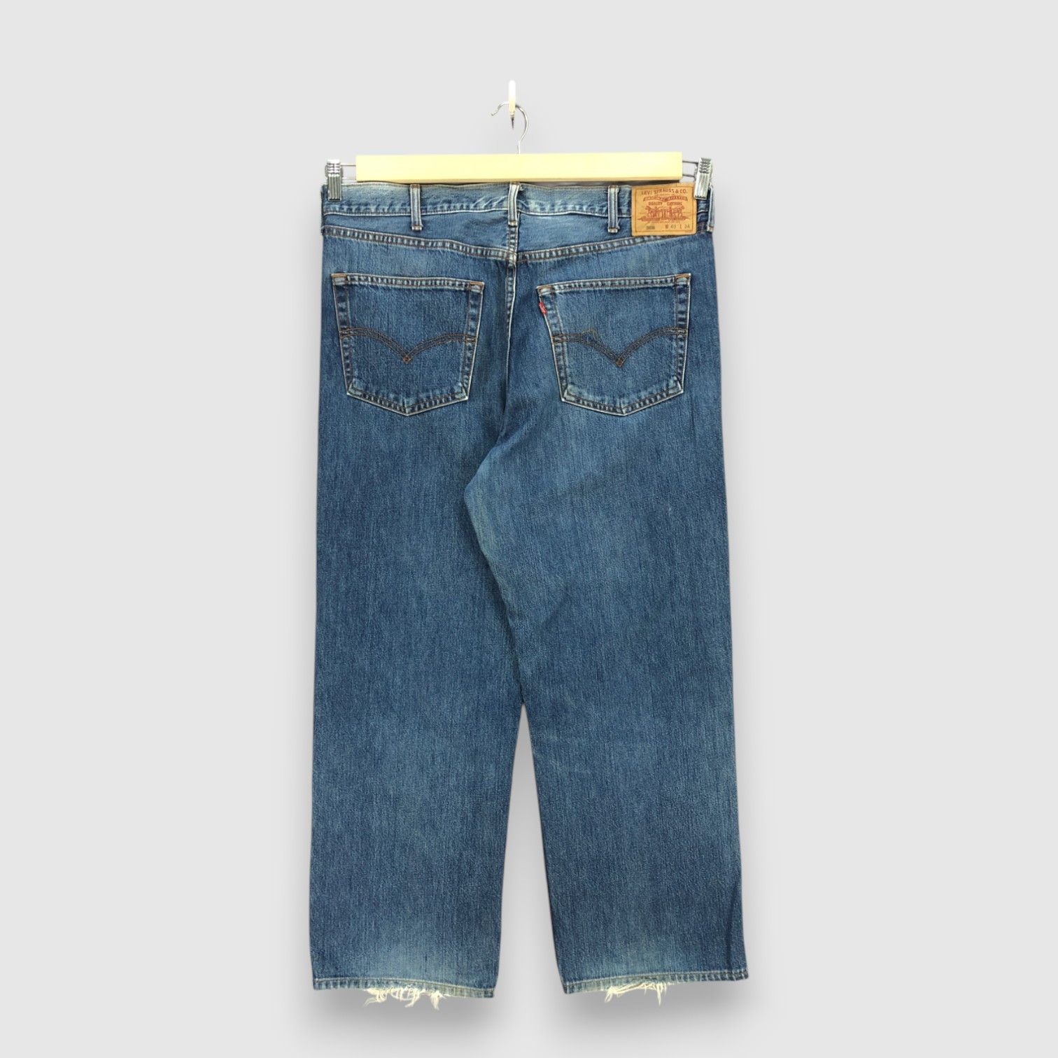Levi's Vintage Levis Distressed Jeans Levi's 508 Ripped Denim Size US 38 / EU 54 - 2 Thumbnail