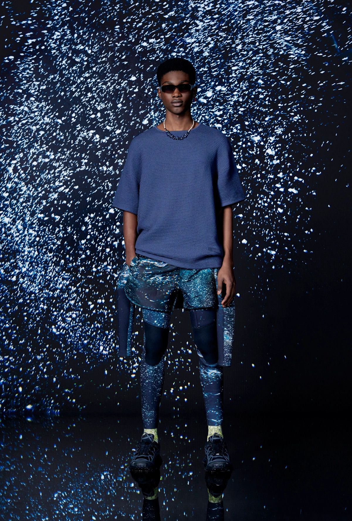 Dior o1bcso1str0125 Parley Swim Shorts in Blue Size US 30 / EU 46 - 4 Thumbnail
