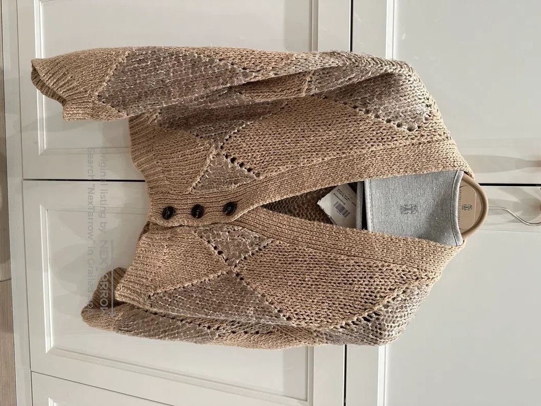 Brunello Cucinelli Brunello Cucinelli Sequined Cardigan Size M / US 6-8 / IT 42-44 - 1 Thumbnail