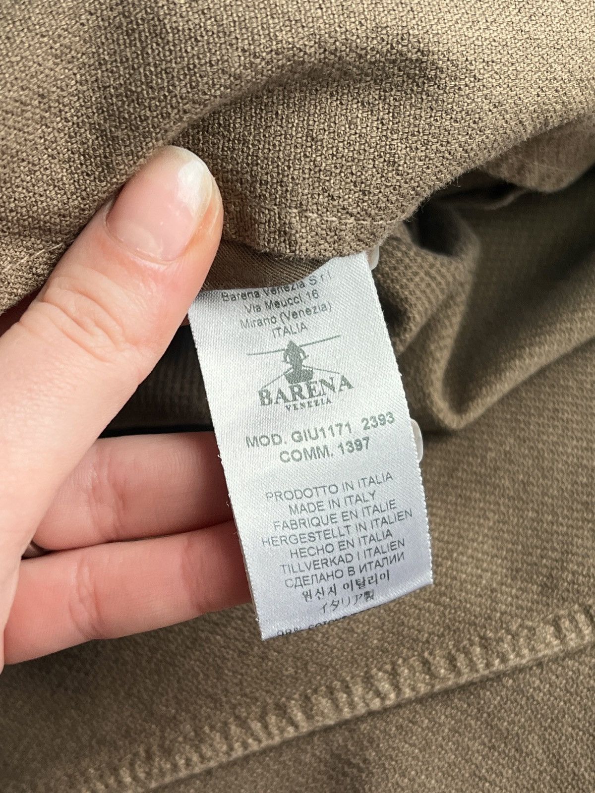Barena Barena Brown cotton Suit three Made in Italy Size 52 Size 52R - 14 Thumbnail