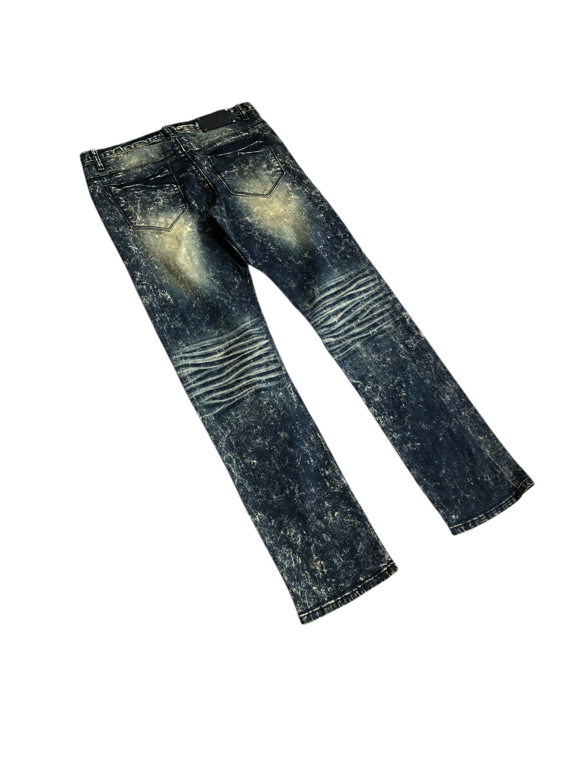 If Six Was Nine 2000s Fading Jeans Vkei style Y2k Japanese Size US 30 / EU 46 - 3 Thumbnail