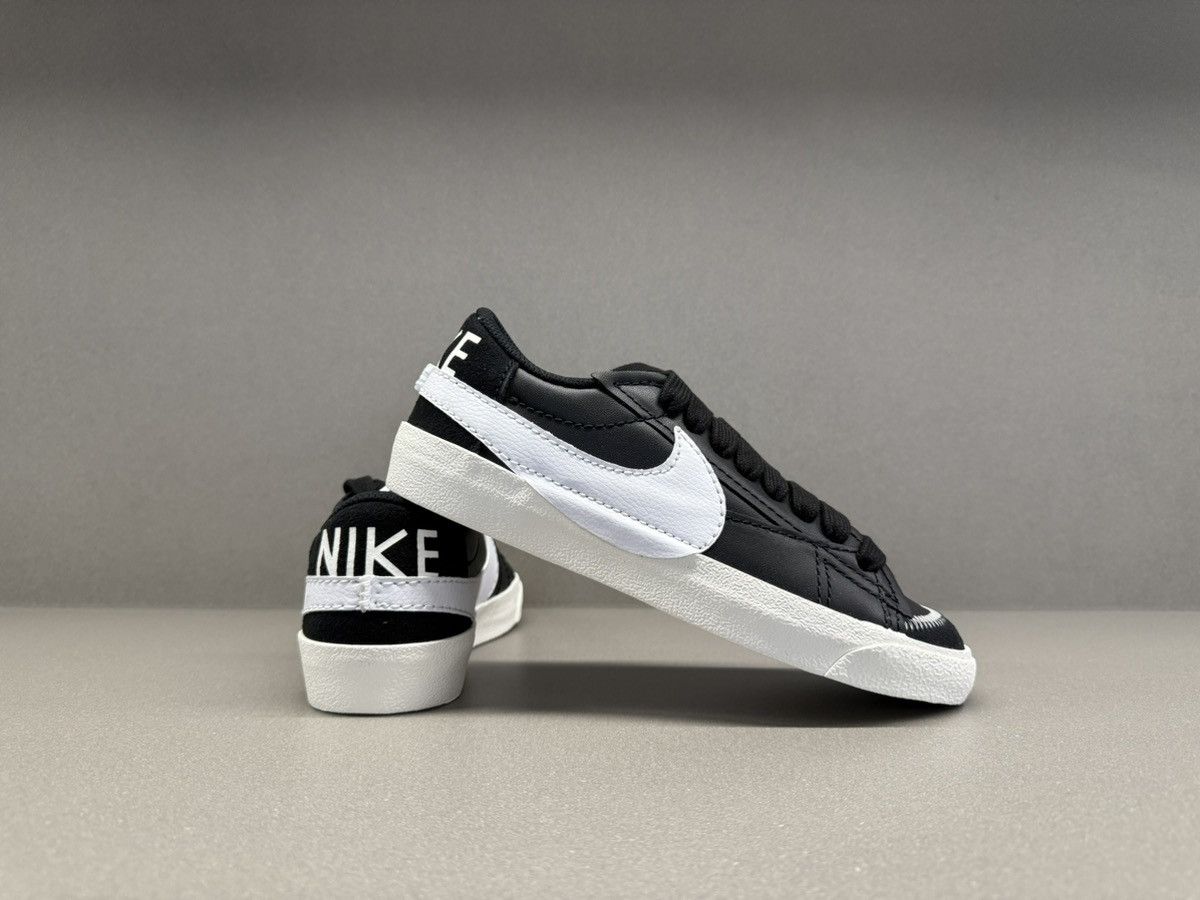 Nike Nike Blazer Low 77 Jumbo Black Sail White Women’s Size US 7 / IT 37 - 7 Thumbnail