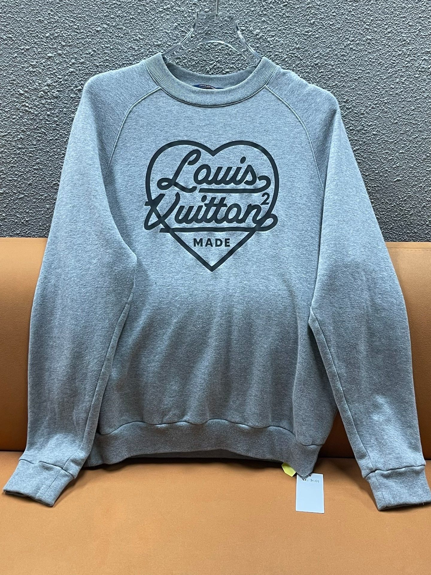 Louis Vuitton LV x NIGO2 Heart Logo Crewneck Sweatshirt Size US M / EU 48-50 / 2 - 1 Thumbnail