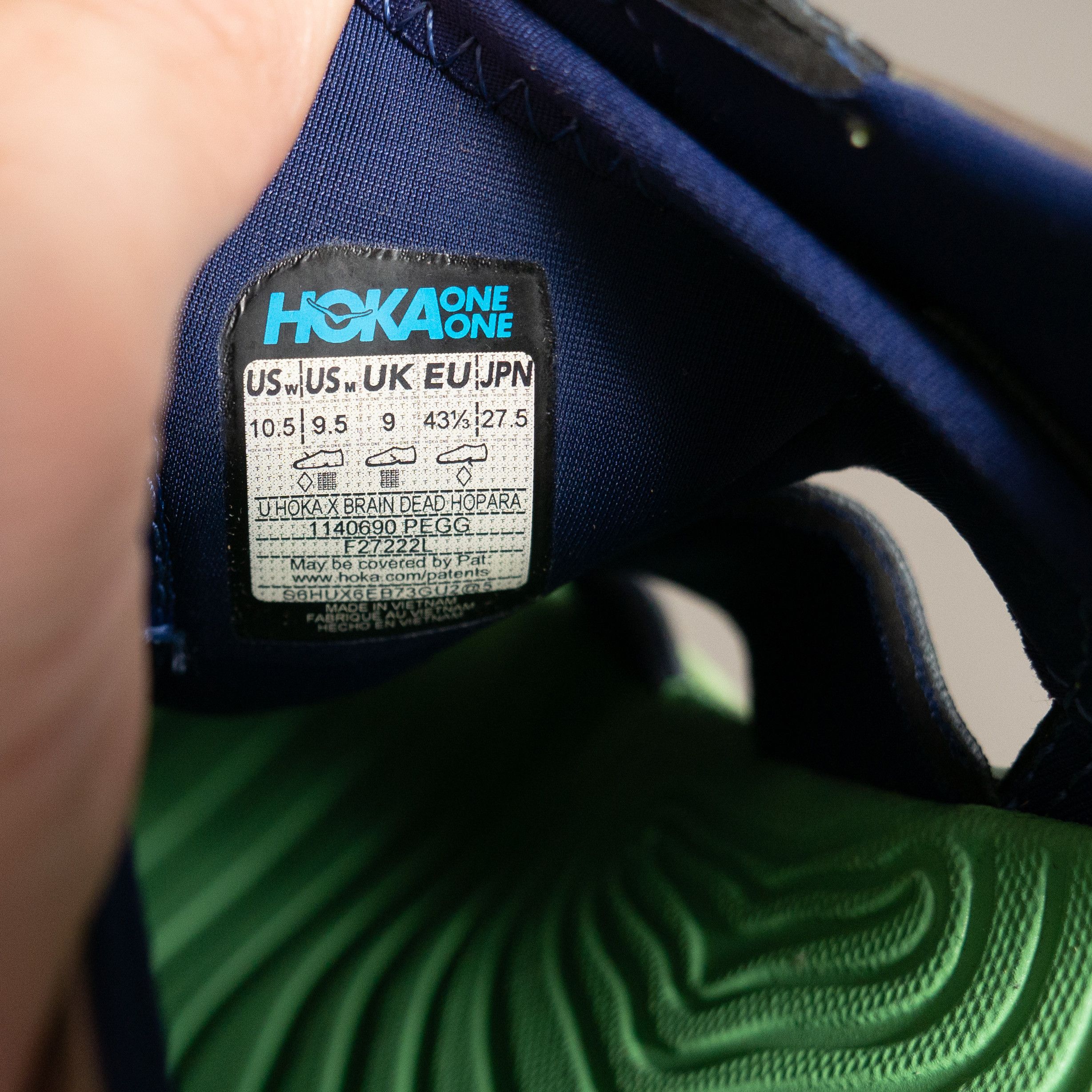 Brain Dead Brain Dead x Hoka Hopara Hiking Sandals RARE 9.5 New Size US 9.5 / EU 42-43 - 7 Thumbnail