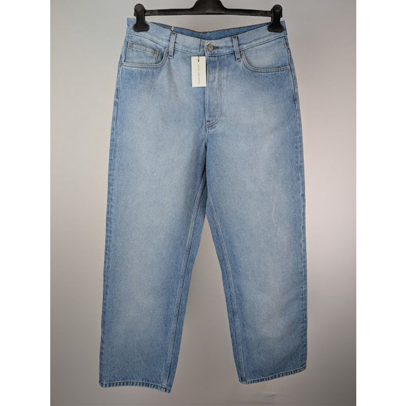 Dries Van Noten o1rshd1 Bershka Baggy Fit Denim Pants in Mid Blue Size US 34 / EU 50 - 2 Thumbnail