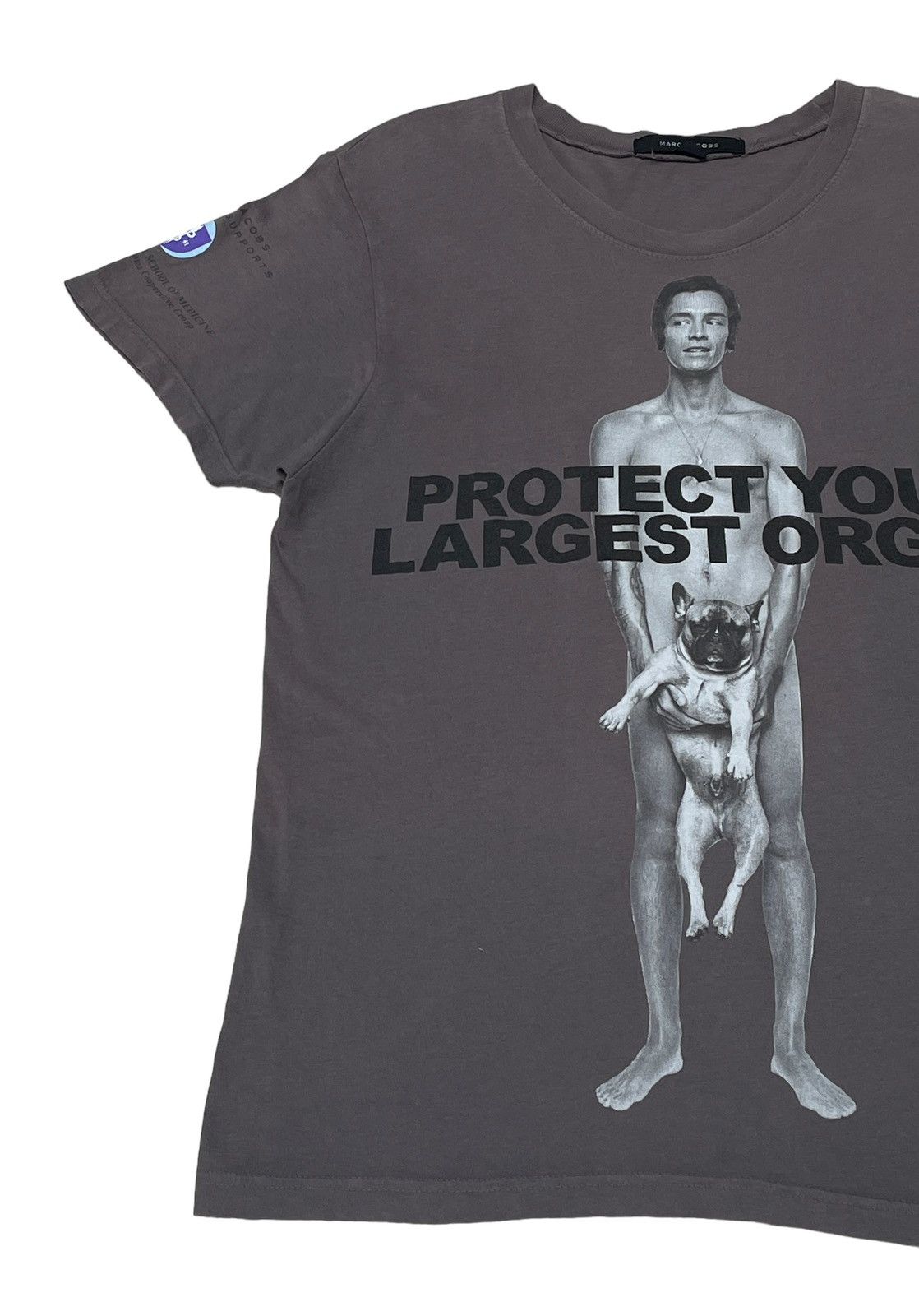 Designer Vintage Brand Marc Jacob Robert Duffy T-Shirt 2000s Size US M / EU 48-50 / 2 - 5 Thumbnail