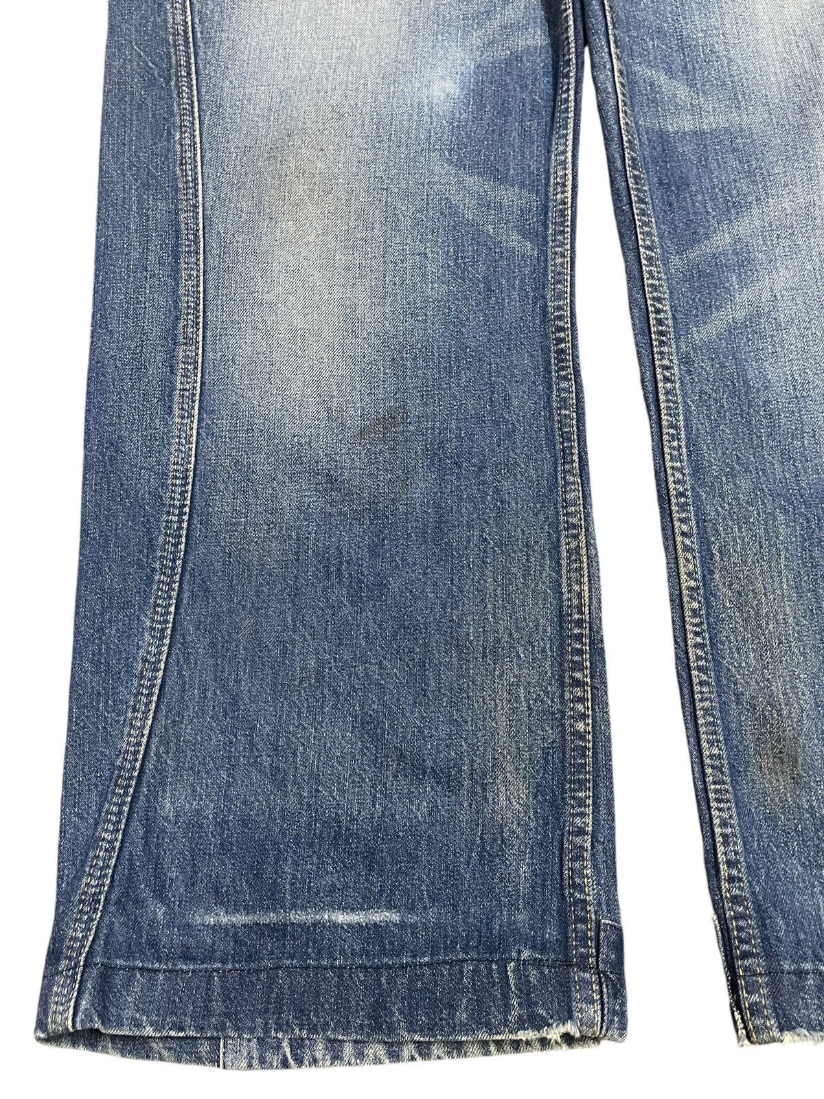 JNCO Vintage Japanese Brand Blue Wash Hip Hop Style Baggy Jeans Size US 36 / EU 52 - 7 Thumbnail