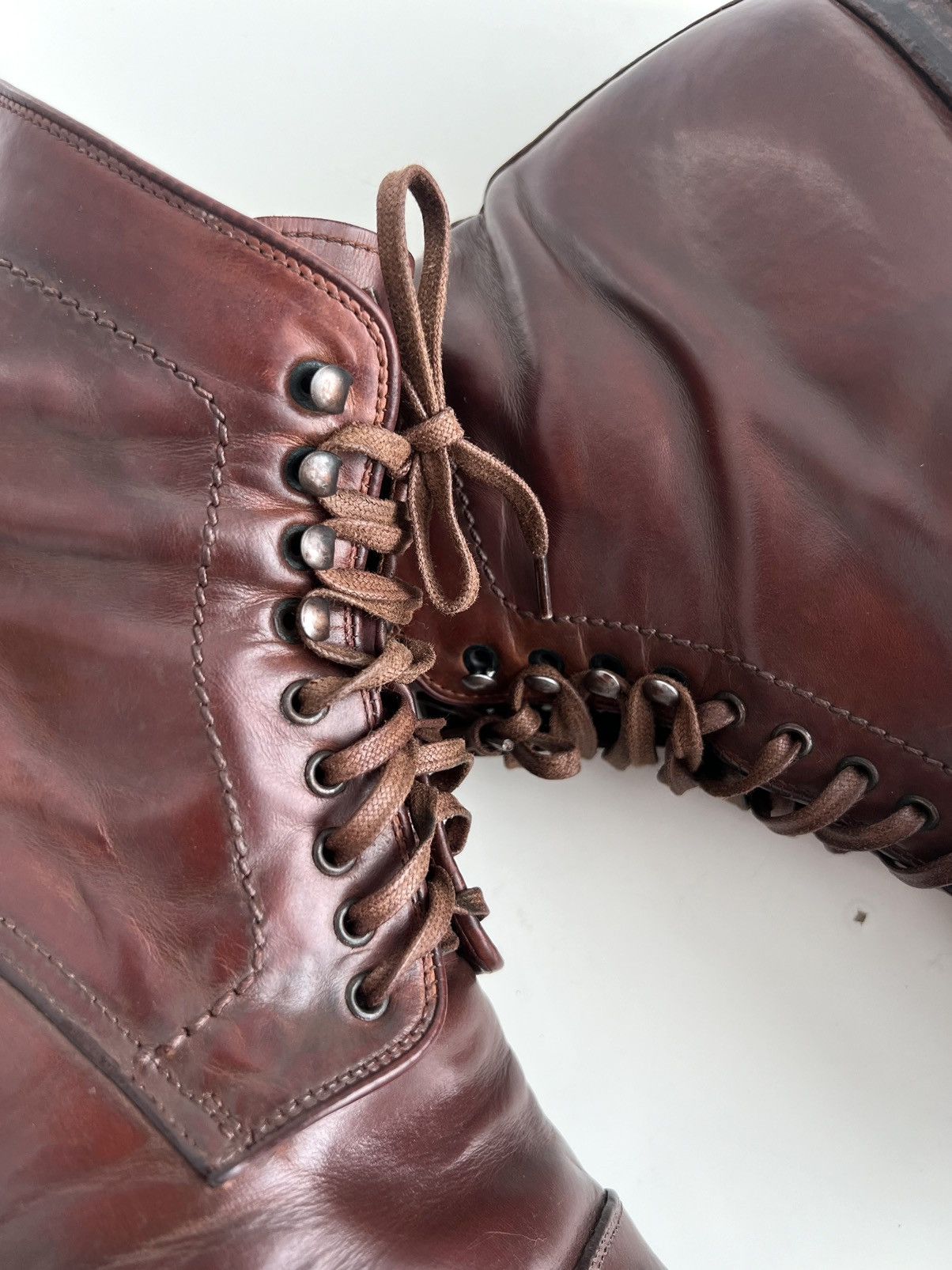 Marsell 🔥Officine Creative Komma Anatomia 16 Leather Boots Size US 11.5 / EU 44-45 - 14 Thumbnail