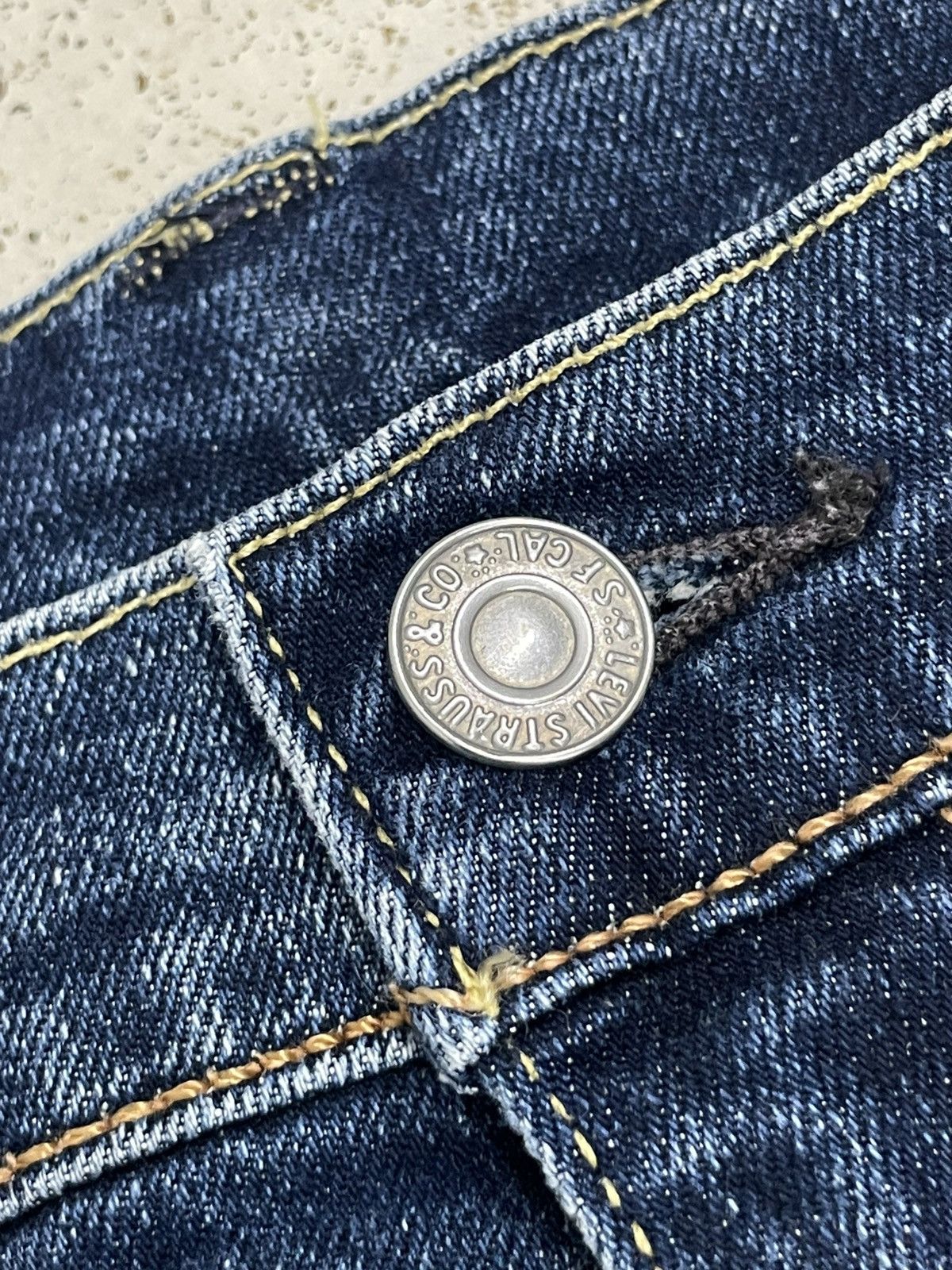 Levi's Levis 502 Distressed SelfRepair My Art Slim Size US 30 / EU 46 - 8 Thumbnail