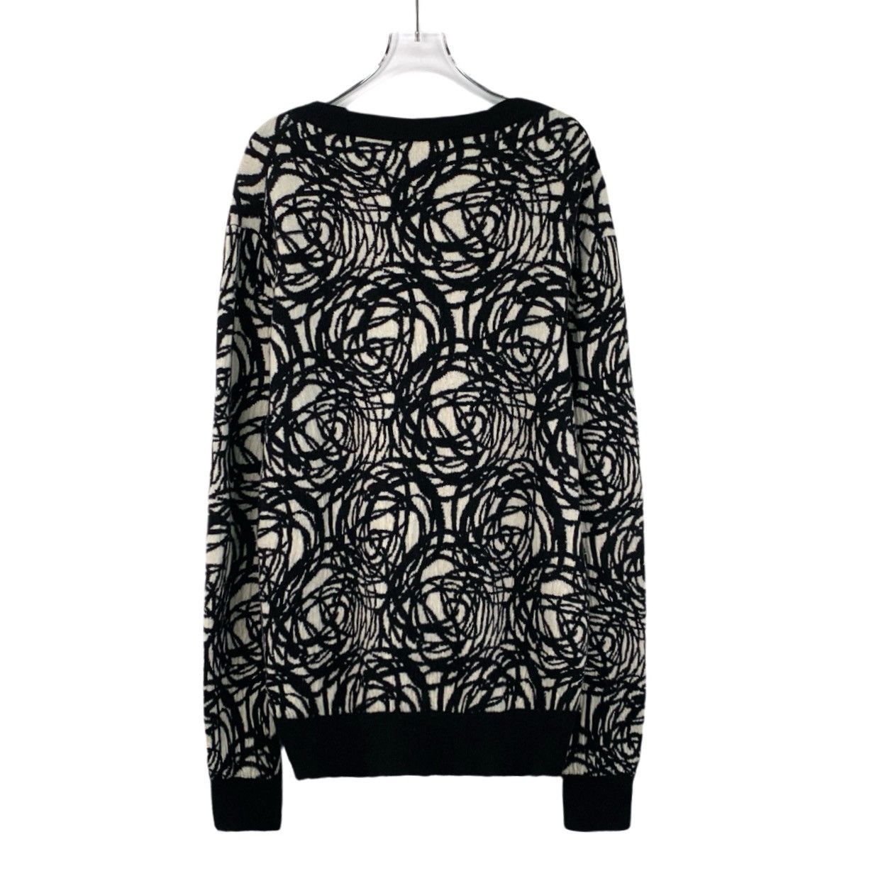 Dior Dior Graffiti Yarn Ball Wool Long Sleeve Knit Sweater K26WX Size XL / US 12-14 / IT 48-50 - 2 Thumbnail