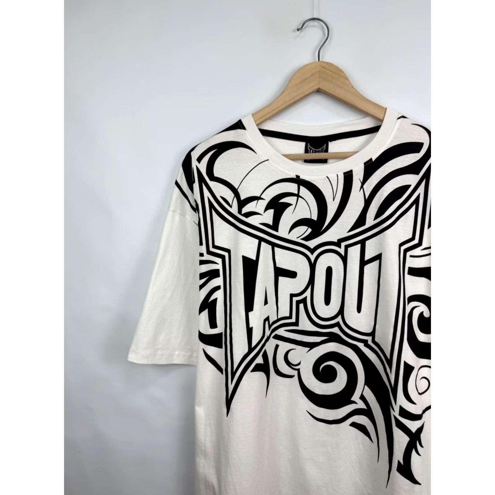 Tapout Tapout Art Fight T-Shirt Y2K Affliction Style White XL/XXL Mens Shirt Size US XL / EU 56 / 4 - 3 Thumbnail