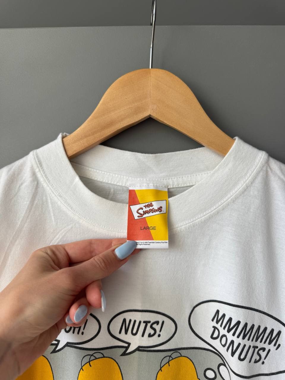 Cartoon Network × The Simpsons × Vintage Vintage 1998 The Simpsons Homer T Shirt Tee Size US L / EU 52-54 / 3 - 2 Thumbnail