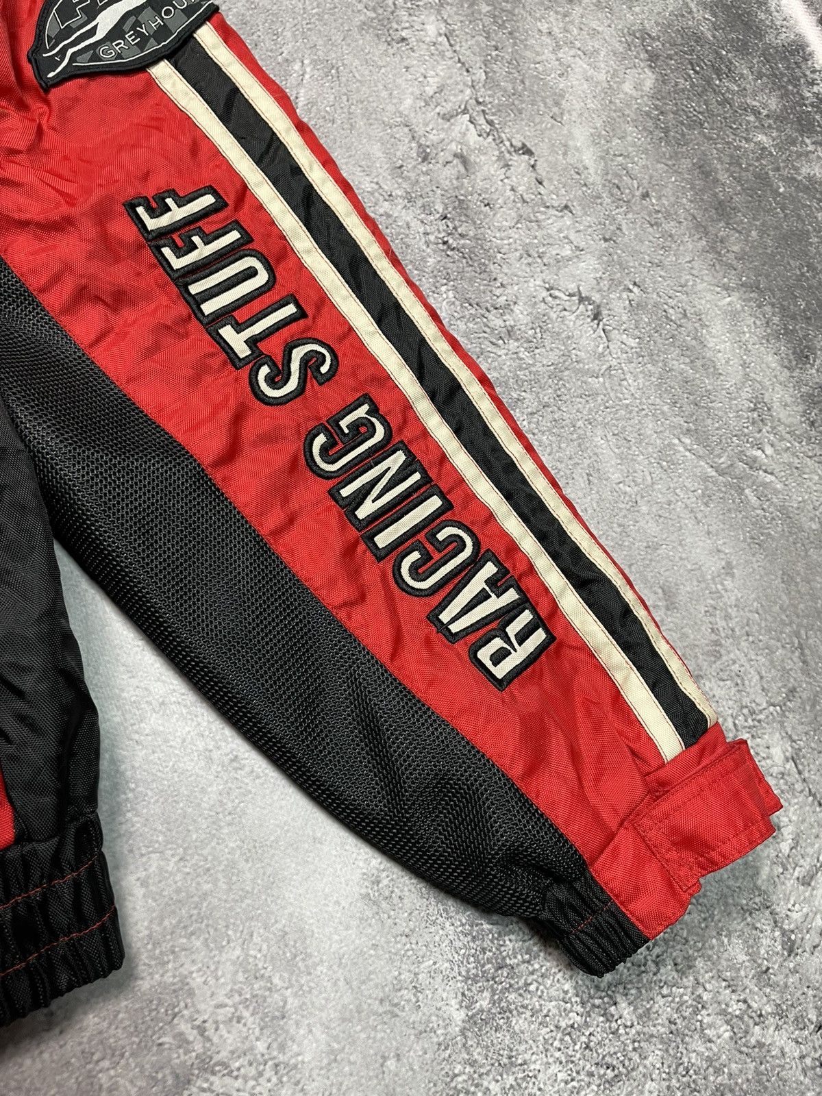 NASCAR Vtg Y2K High Speed Racing Bomber Jkt Archive Moto Size US XL / EU 56 / 4 - 9 Thumbnail