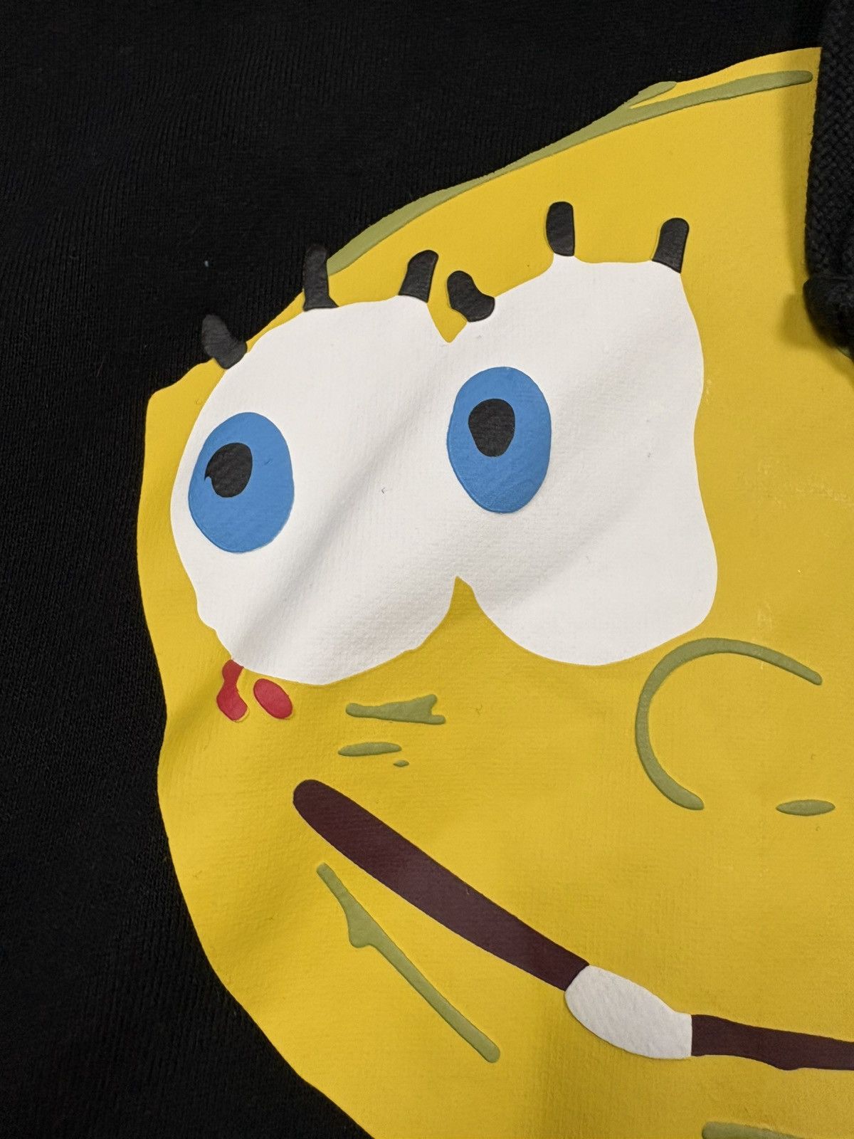Cactus Plant Flea Market × Uniqlo Uniqlo x CPFM Spongebob Squarepants Graphic Hoodie Black XS Size US XS / EU 42 / 0 - 7 Thumbnail