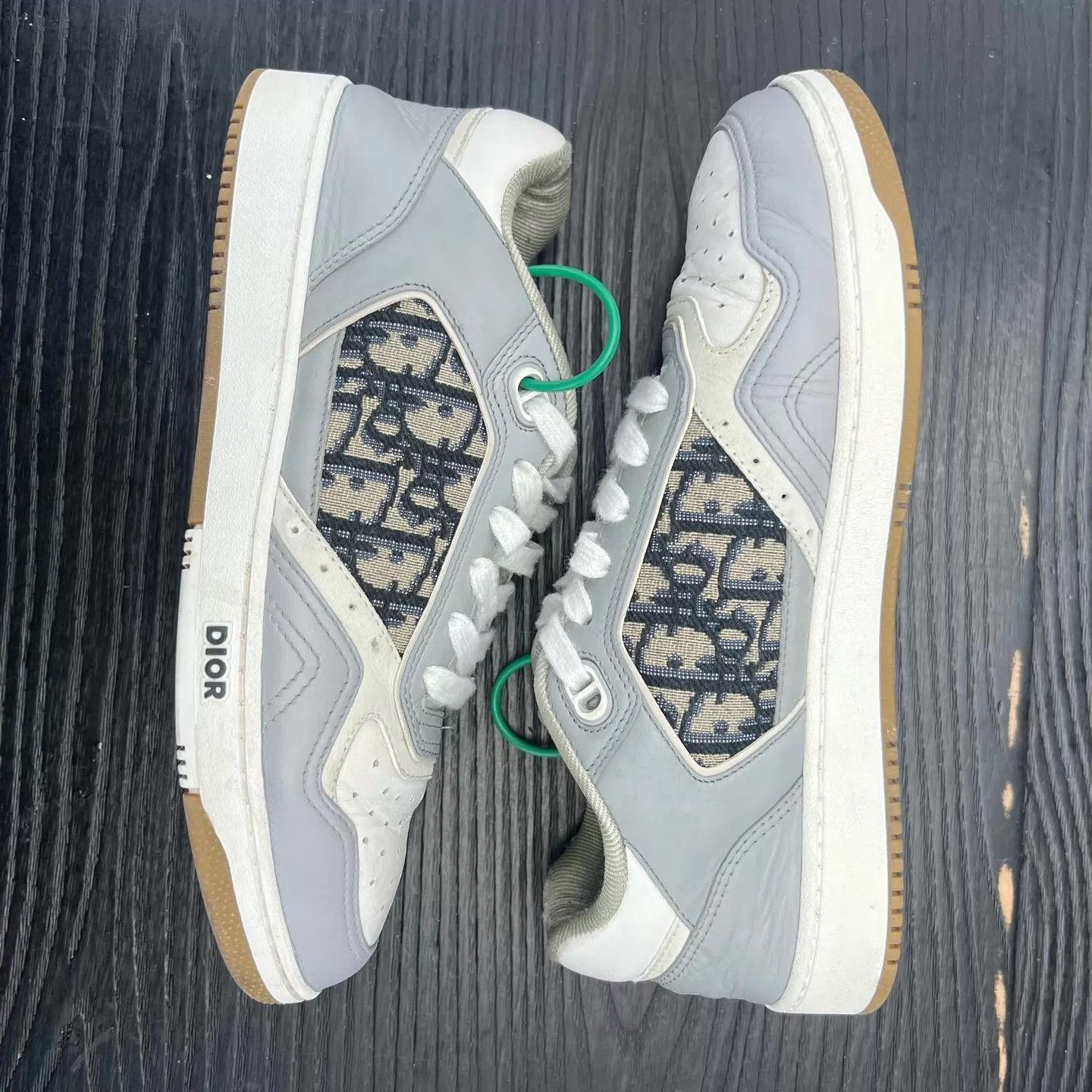 Dior Dior B27 White/Gray Size 40 New Size US 7 / EU 40 - 3 Thumbnail