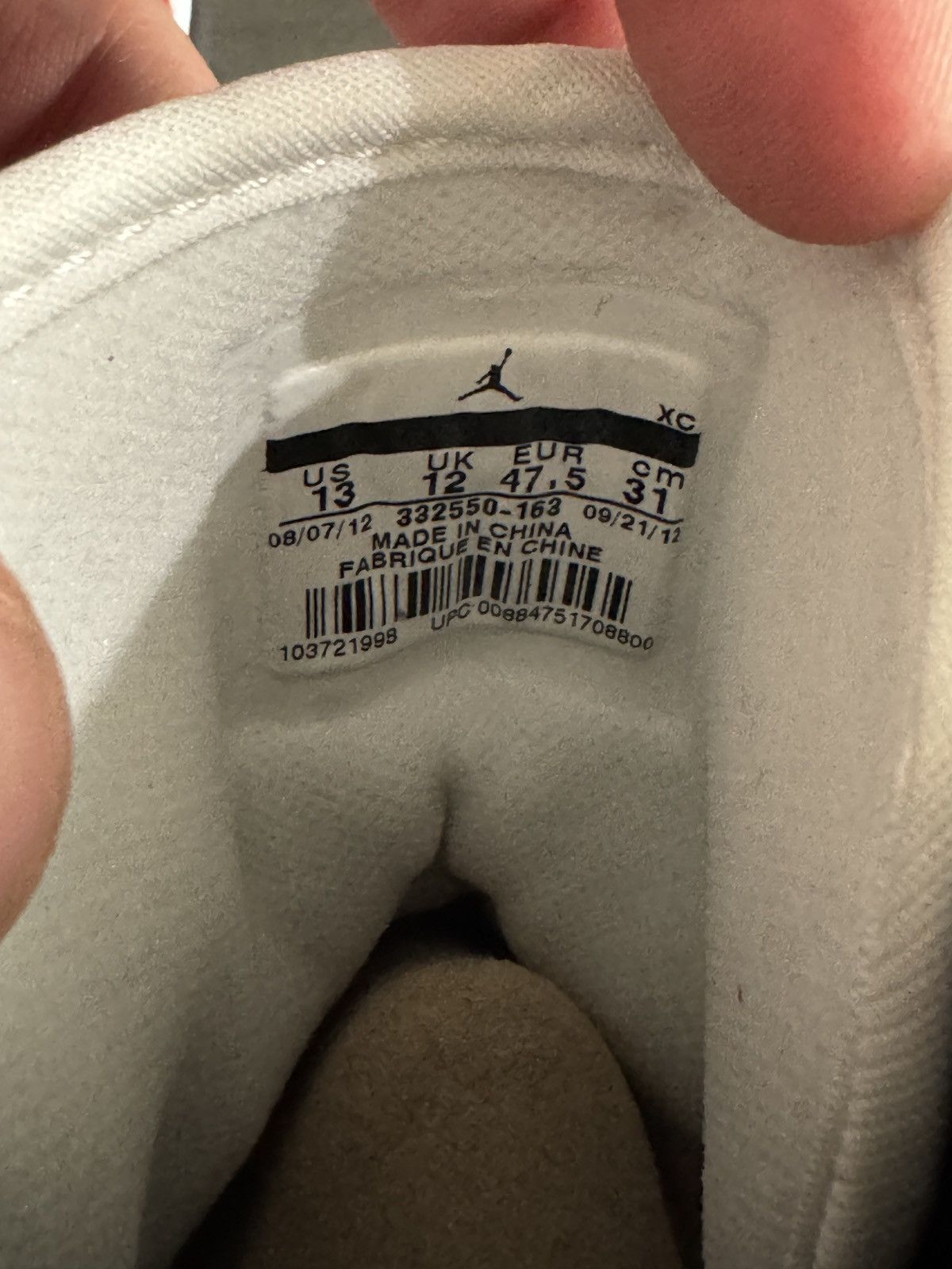 Jordan Brand Jordan 1 High OG Chicago 2013 Size US 13 / EU 46 - 6 Thumbnail