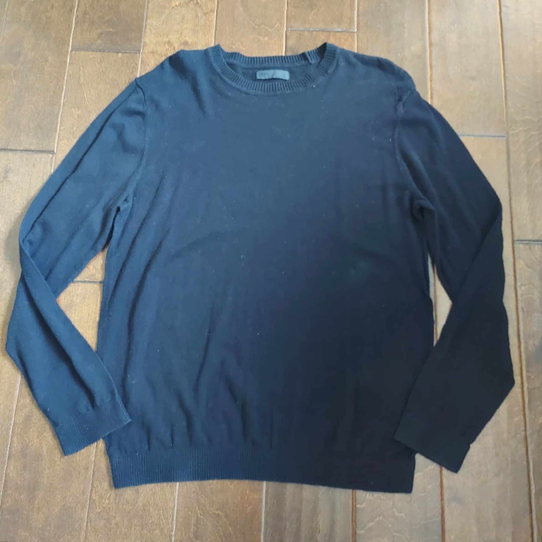 Asos ASOS Navy Blue Long Sleeve Sweater - Size L Men Crew Neck Pullover Knit Cotton Lightweight Fall Winter Size US L / EU 52-54 / 3 - 2 Thumbnail