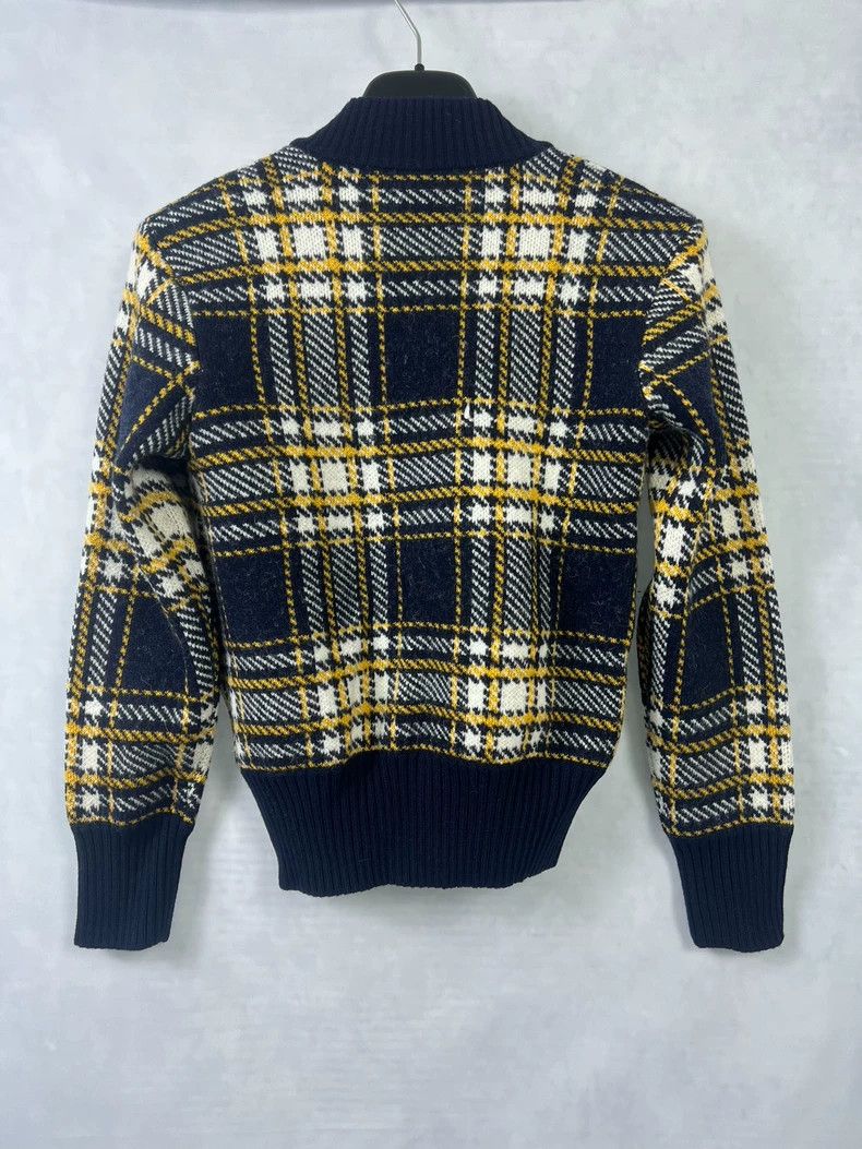 Saint Laurent Paris saint Laurent paris21 FW Madras tweed plaid sweater 2503-N Size XS / US 0-2 / IT 36-38 - 2 Thumbnail