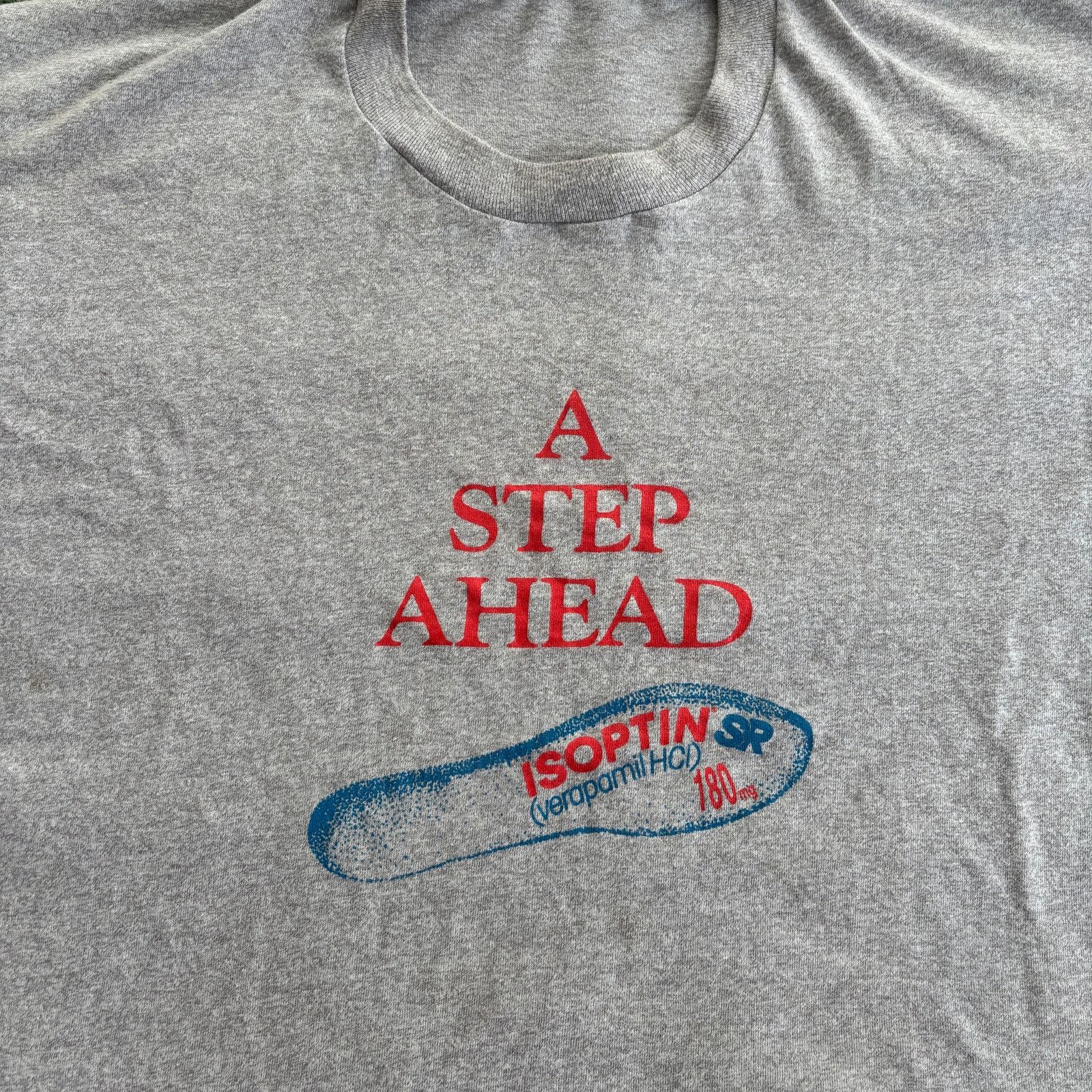 Other Vintage 1980s single stitched isoptin medication promo tee Size US L / EU 52-54 / 3 - 2 Thumbnail