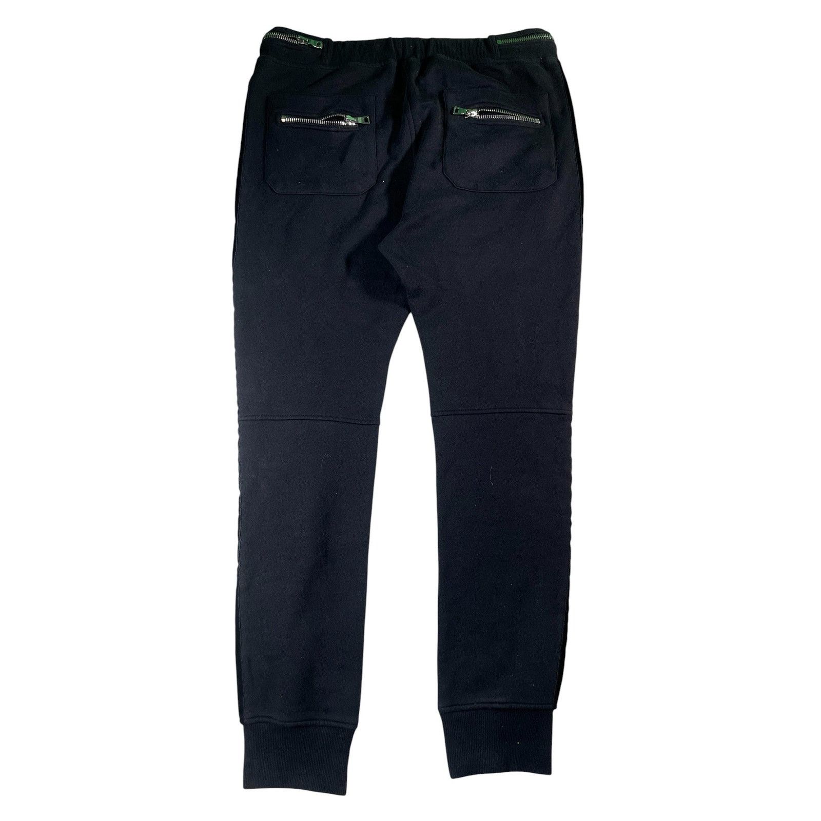 Balmain Balmain Black Zipper Sweats Size US 36 / EU 52 - 2 Thumbnail