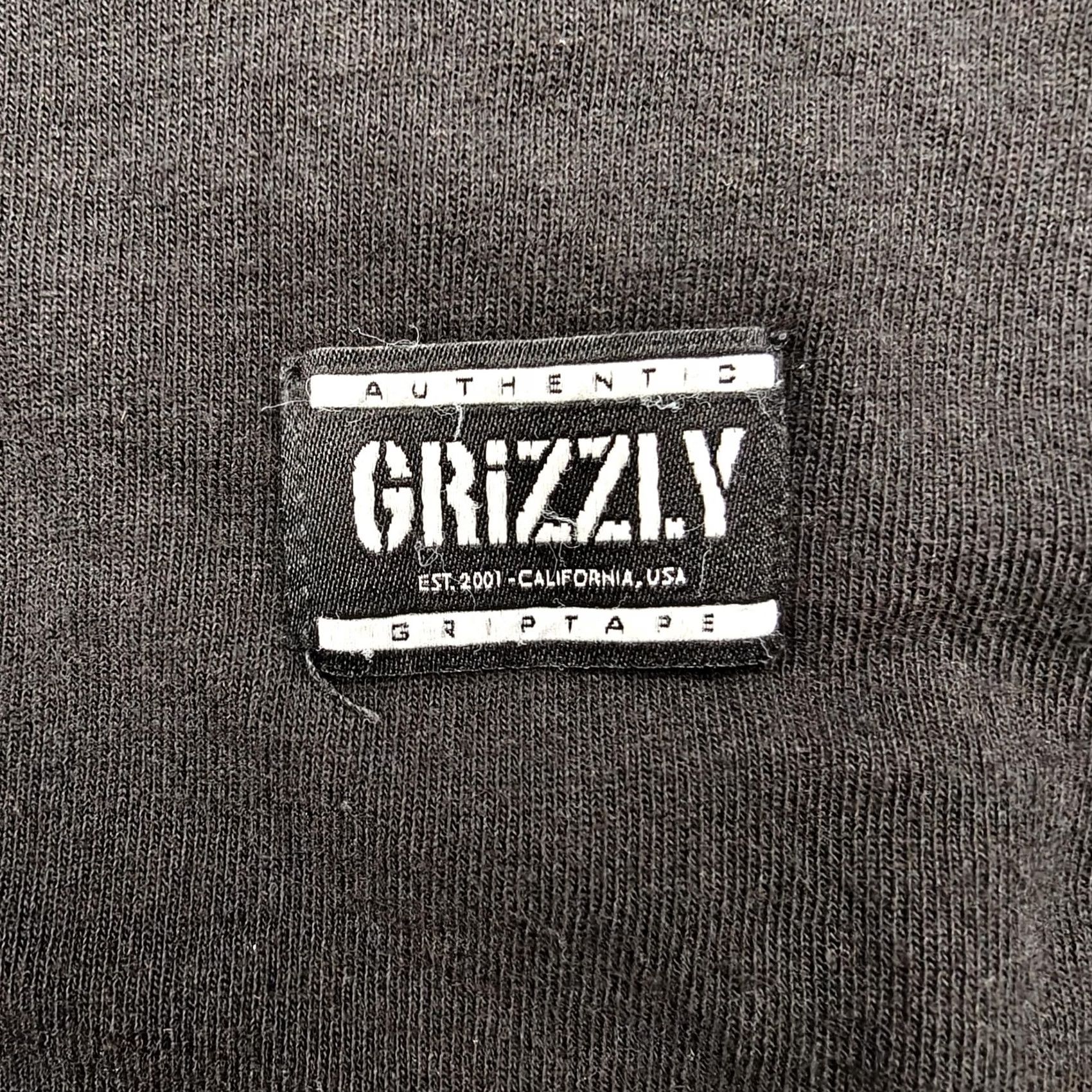 Sunflower Grizzly Shirt Mens L Black Flaming Heart Sunflower Floral Graphic Tee Skate Size US L / EU 52-54 / 3 - 3 Thumbnail