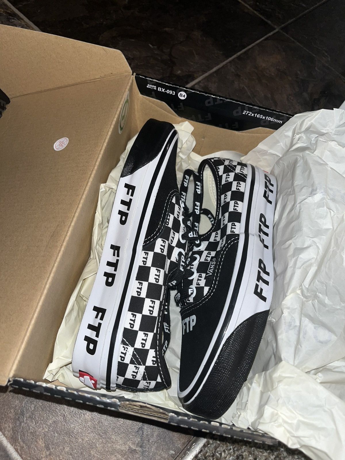 Fuck The Population Vans FTP size 5 girls/woman Size US 5 / EU 37 - 1 Thumbnail