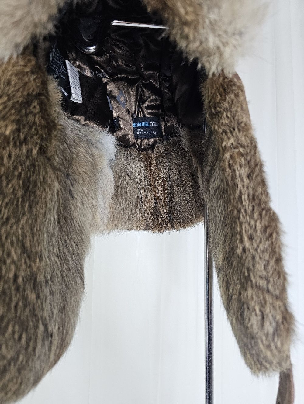 Other Nathaniel Cole Brown Suede & Rabbit Fur Aviator Trapper Hat Size ONE SIZE - 5 Thumbnail