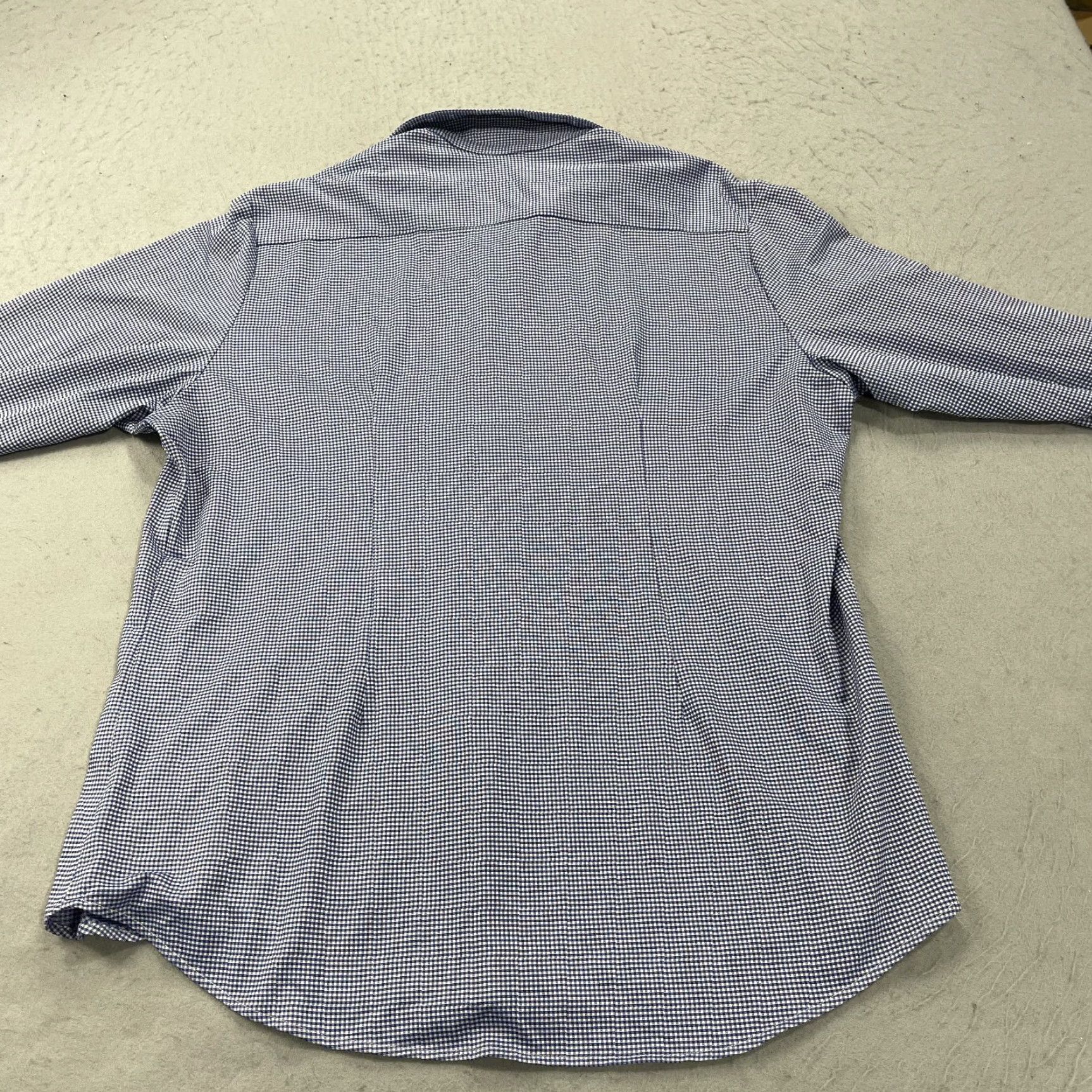 Mizzen+Main Mizzen+Main Shirt Mens M Blue Check Leeward Stretch Button-Up Casual, Business Vintage No (adjust not allowed to add new info) Size US M / EU 48-50 / 2 - 5 Thumbnail