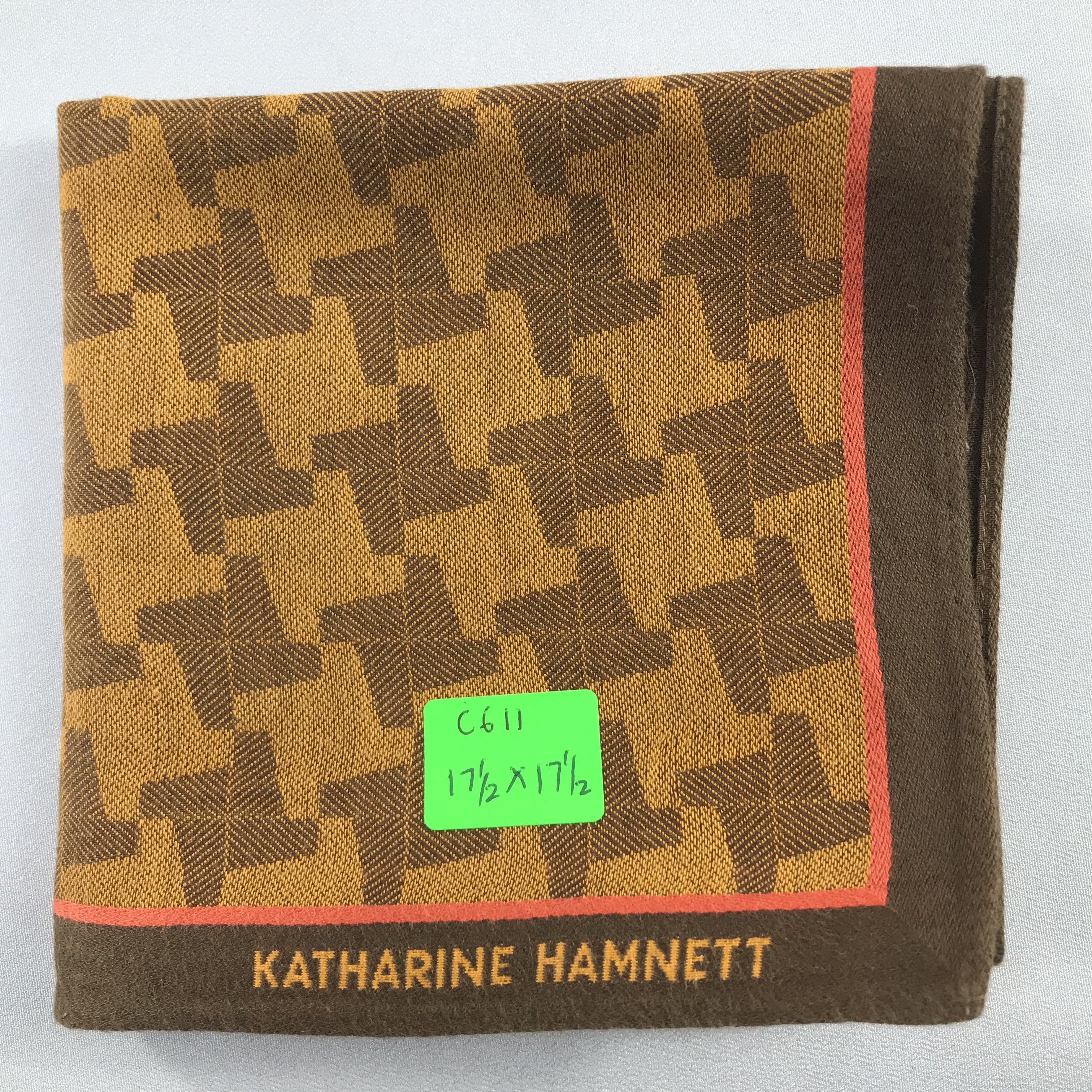 Katharine Hamnett London Katharine Hamnett Handkerchief / Bandana / Neckerchief C611 Size ONE SIZE - 7 Thumbnail