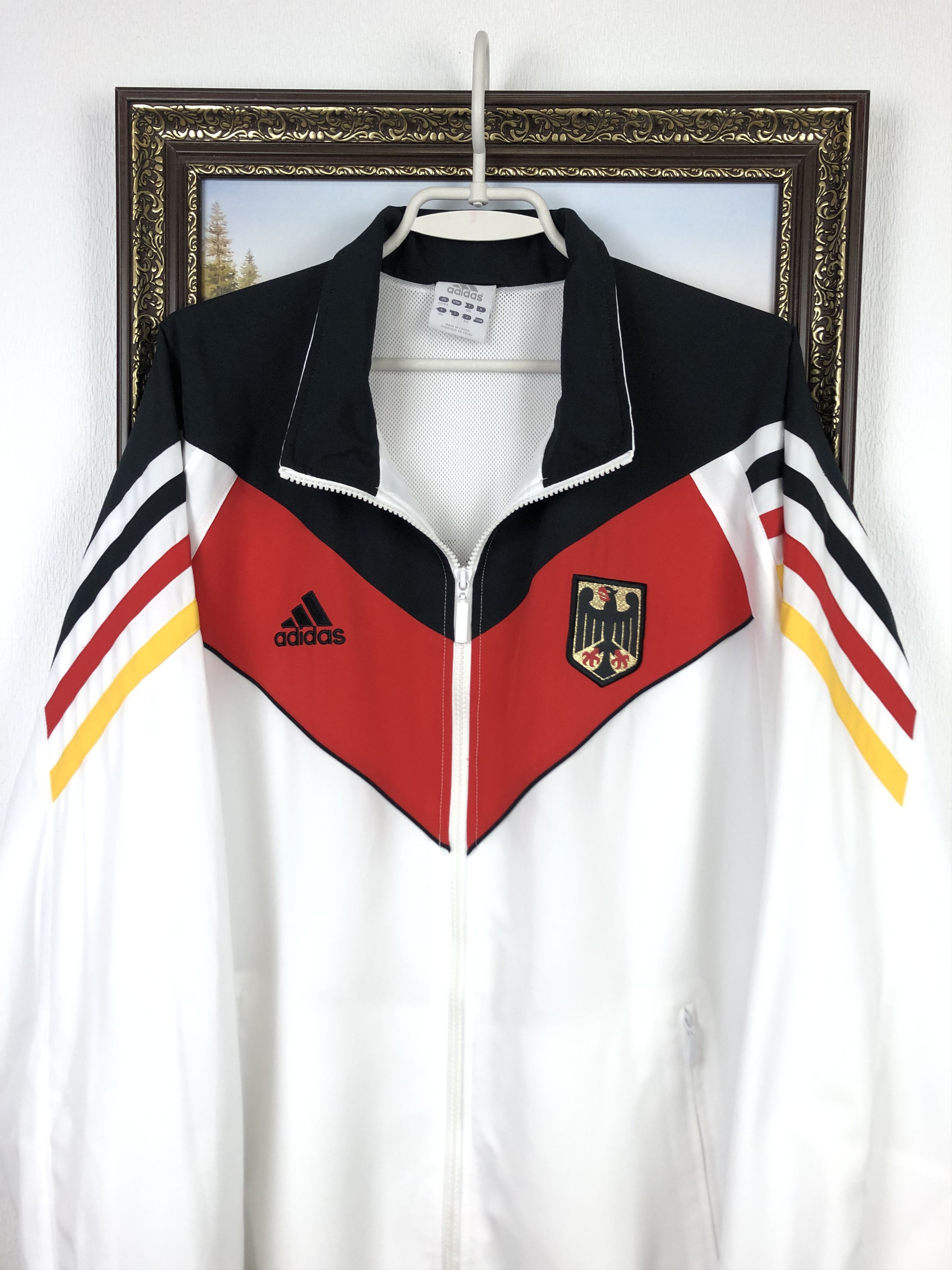 Adidas × Vintage Vintage Adidas Germany Olympics Seul Jacket Mens Track Top Size US L / EU 52-54 / 3 - 2 Thumbnail
