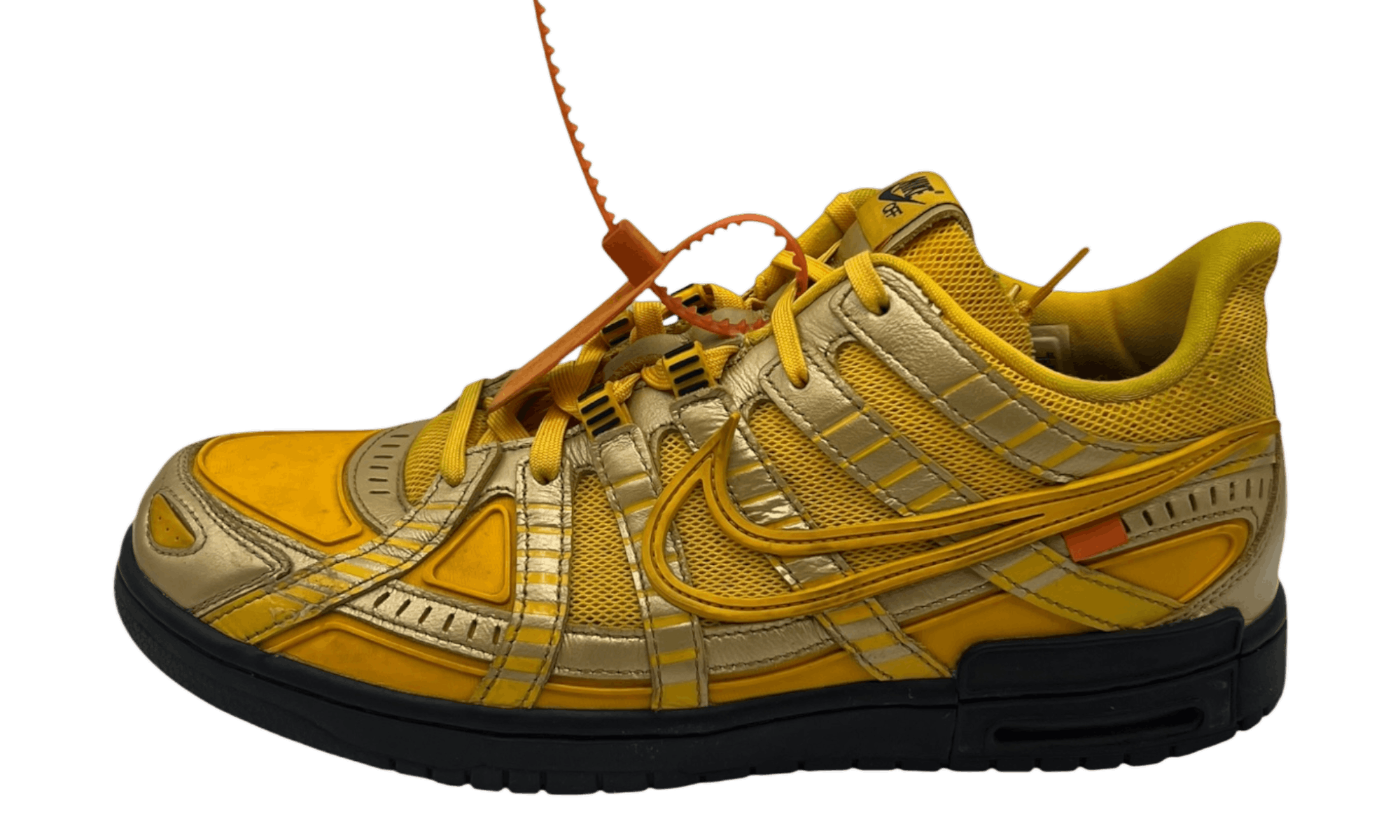 Nike Air Rubber Dunk Off-White University Gold (Preowned) Size ONE SIZE - 1 Thumbnail
