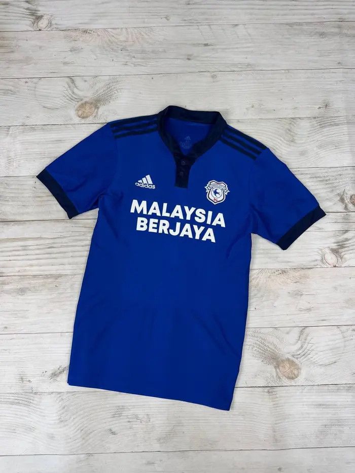 Adidas Adidas Cardiff City 2021 2022 Moore #10 Home Shirt Jersey Size US M / EU 48-50 / 2 - 3 Thumbnail