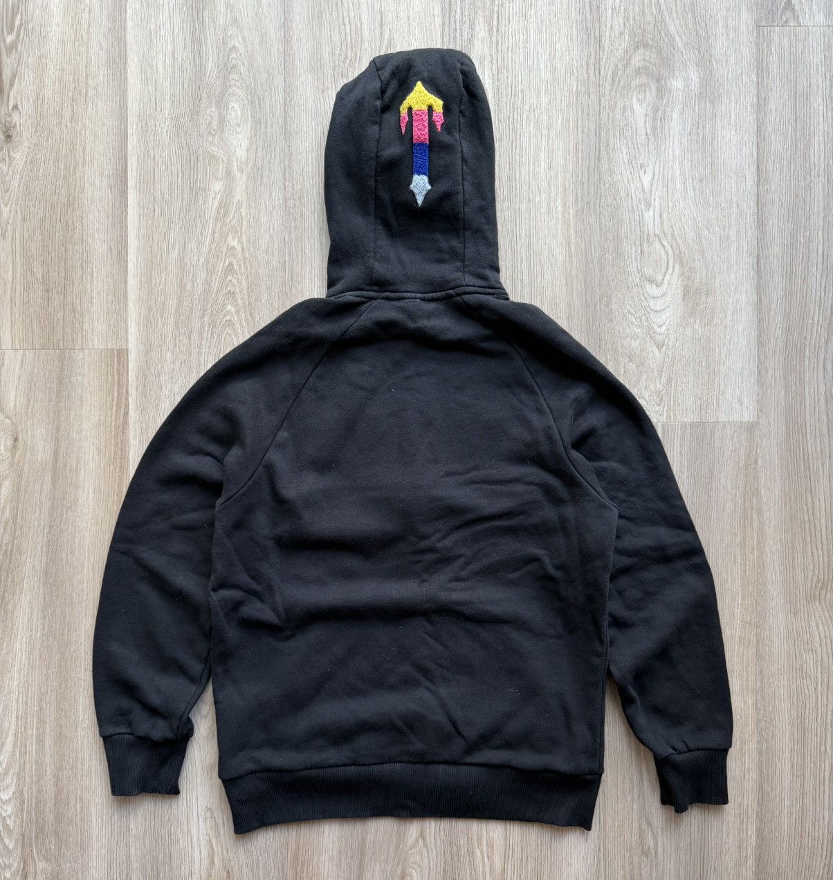 Trapstar London Trapstar London Black Hoodie Big Embroidered Logo Size US M / EU 48-50 / 2 - 10 Thumbnail