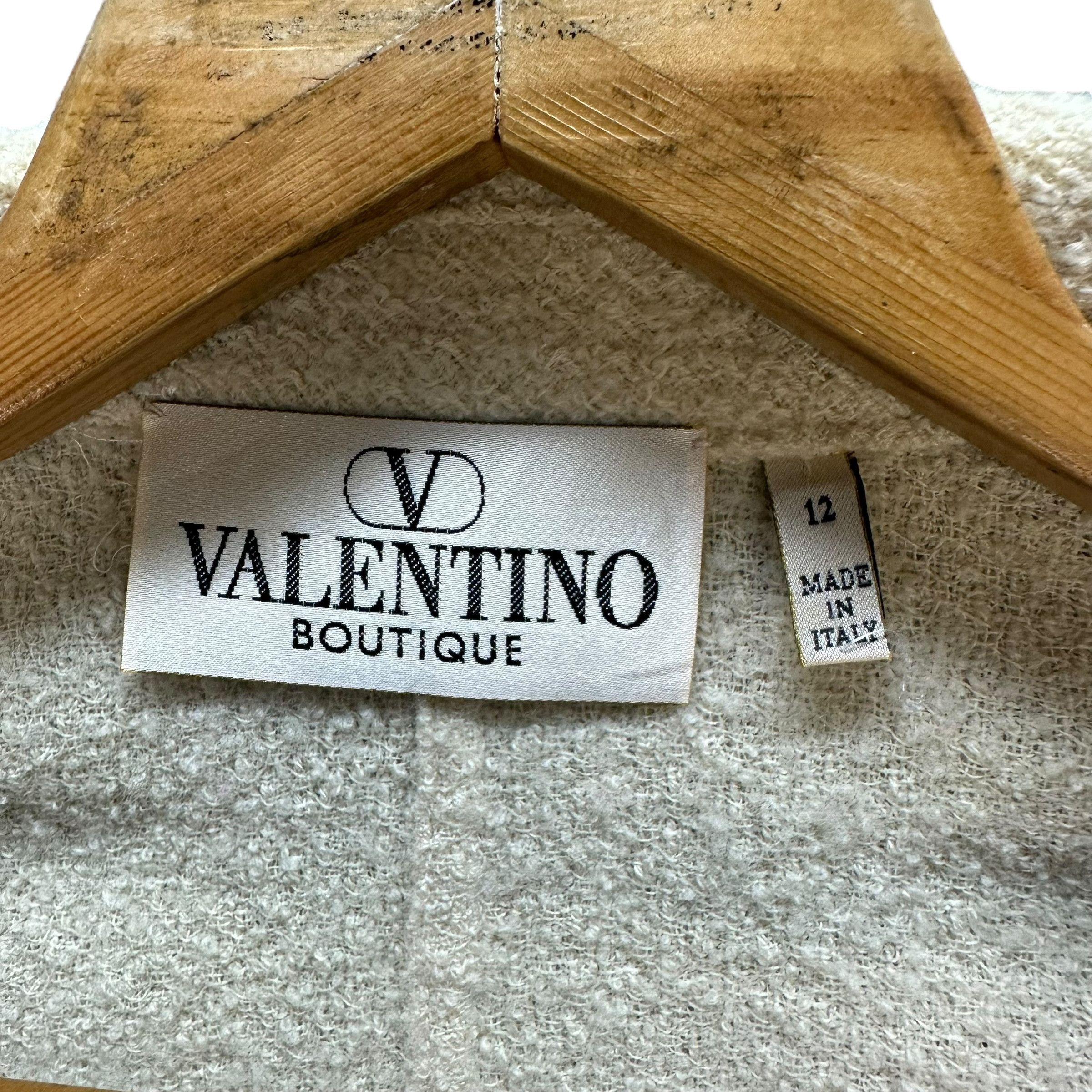 Valentino Vintage VALENTINO BOUTIQUE Virgin Wool Jacket #A68-1654 Size S / US 4 / IT 40 - 10 Thumbnail