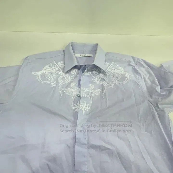Givenchy GIVENCHY Men's Blue Long. Size US XXS / EU 40 - 4 Thumbnail