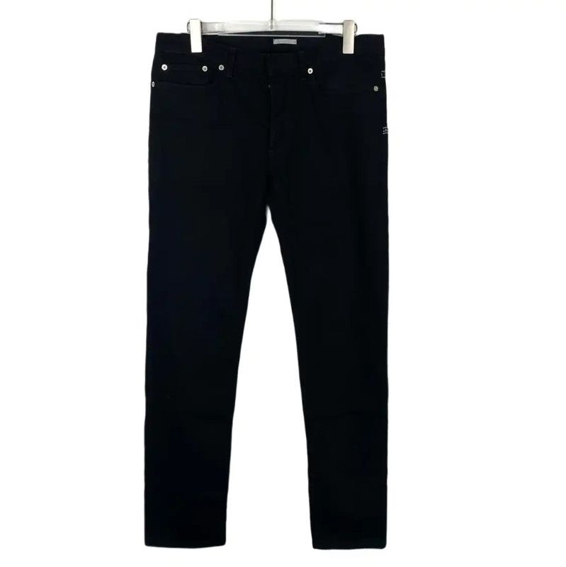 Dior Dior Men's Casual Black Cotton Pants 0089 Size US 26 / EU 42 - 1 Thumbnail
