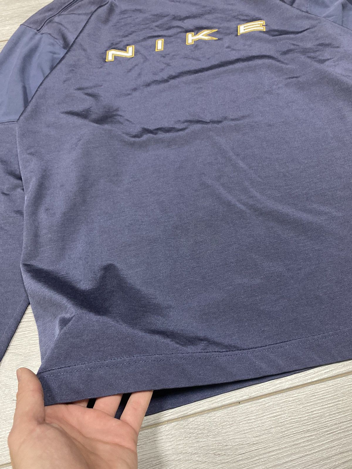 Vintage Nike vintage 1990s spell out big logo sweatshirt Size US L / EU 52-54 / 3 - 8 Thumbnail