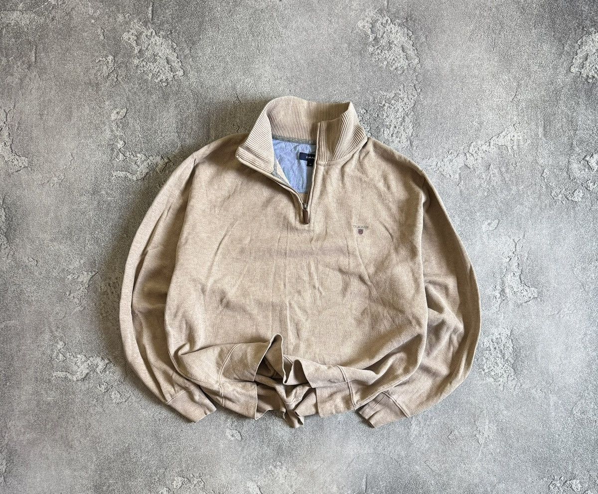 Gant Gant XL/size sweater jumper pullover 1/4 zip knit Size US XL / EU 56 / 4 - 1 Thumbnail