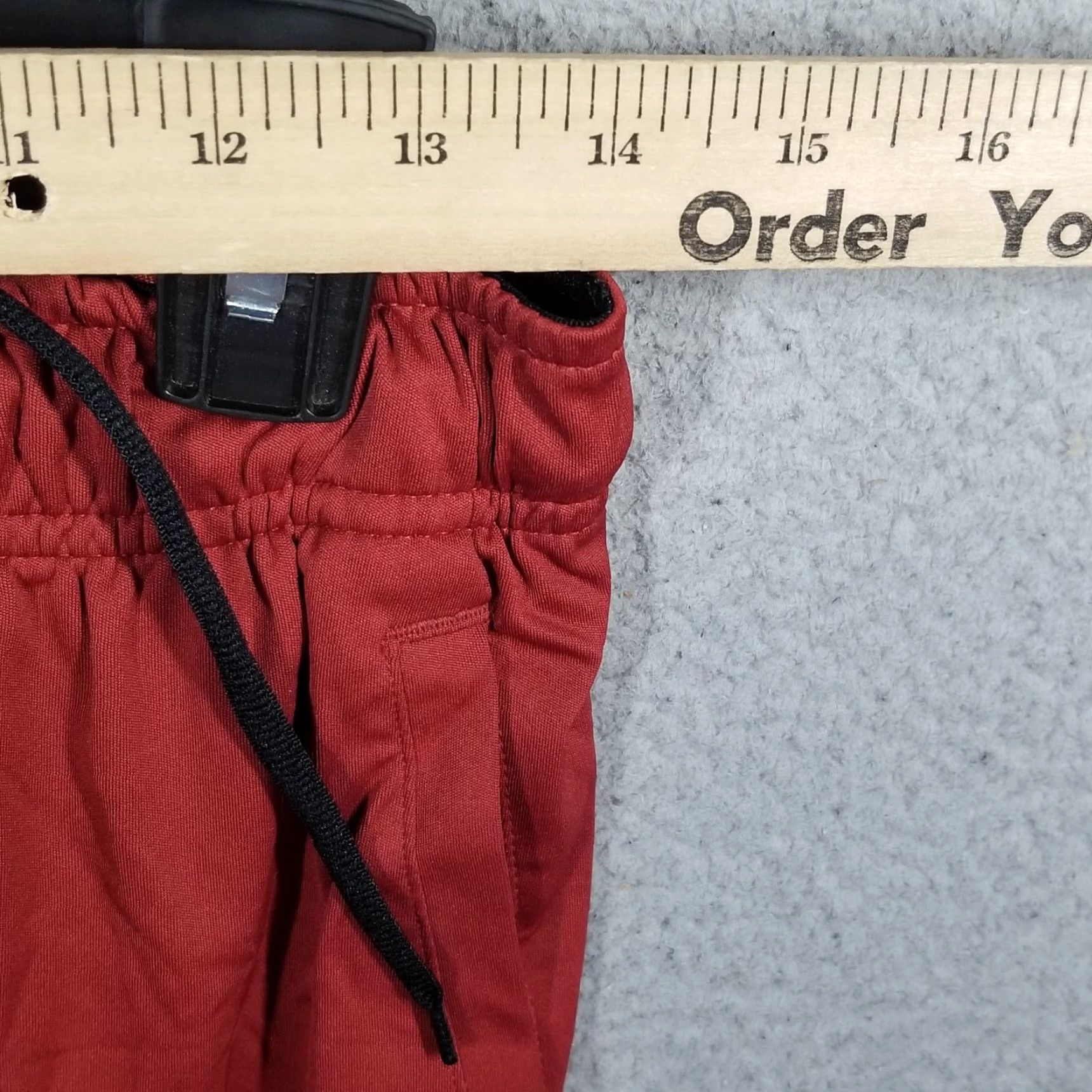 Nike Nike Dri-Fit 9" Training Shorts Men Medium Red Big Logo Activewear Size US 31 - 5 Thumbnail