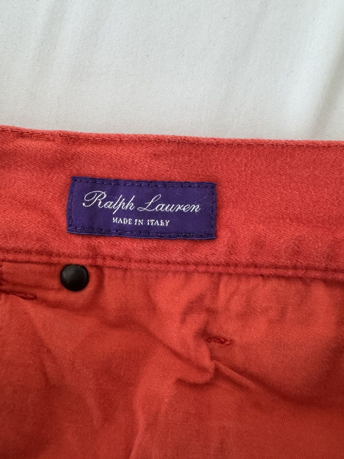 Ralph Lauren Purple Label Ralph Lauren Purple Label velvet chino Size US 34 / EU 50 - 7 Thumbnail