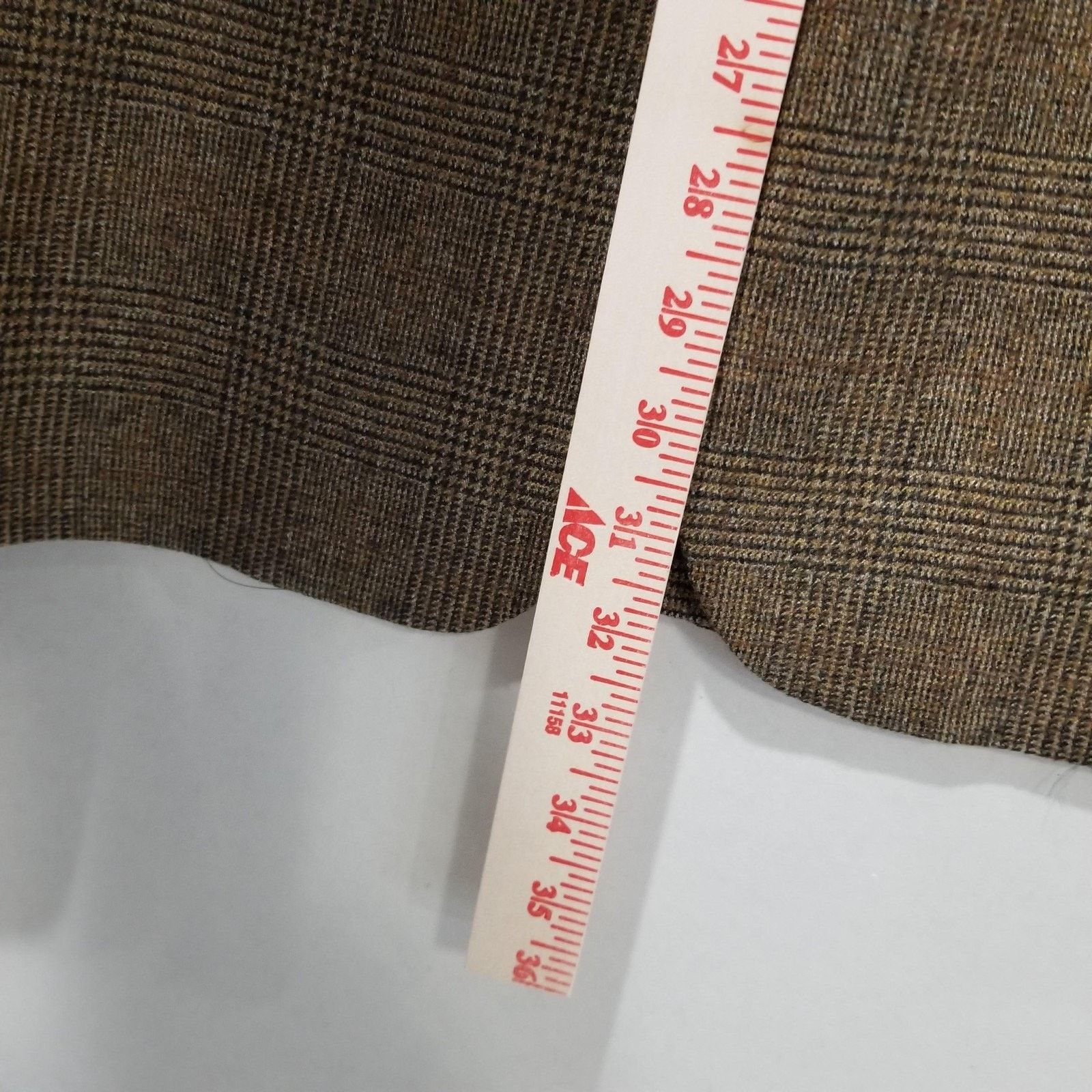 Brooks Brothers Brooks Brothers 48 Brown Loro Piana Rain System Sport Coat Size 48R - 11 Thumbnail